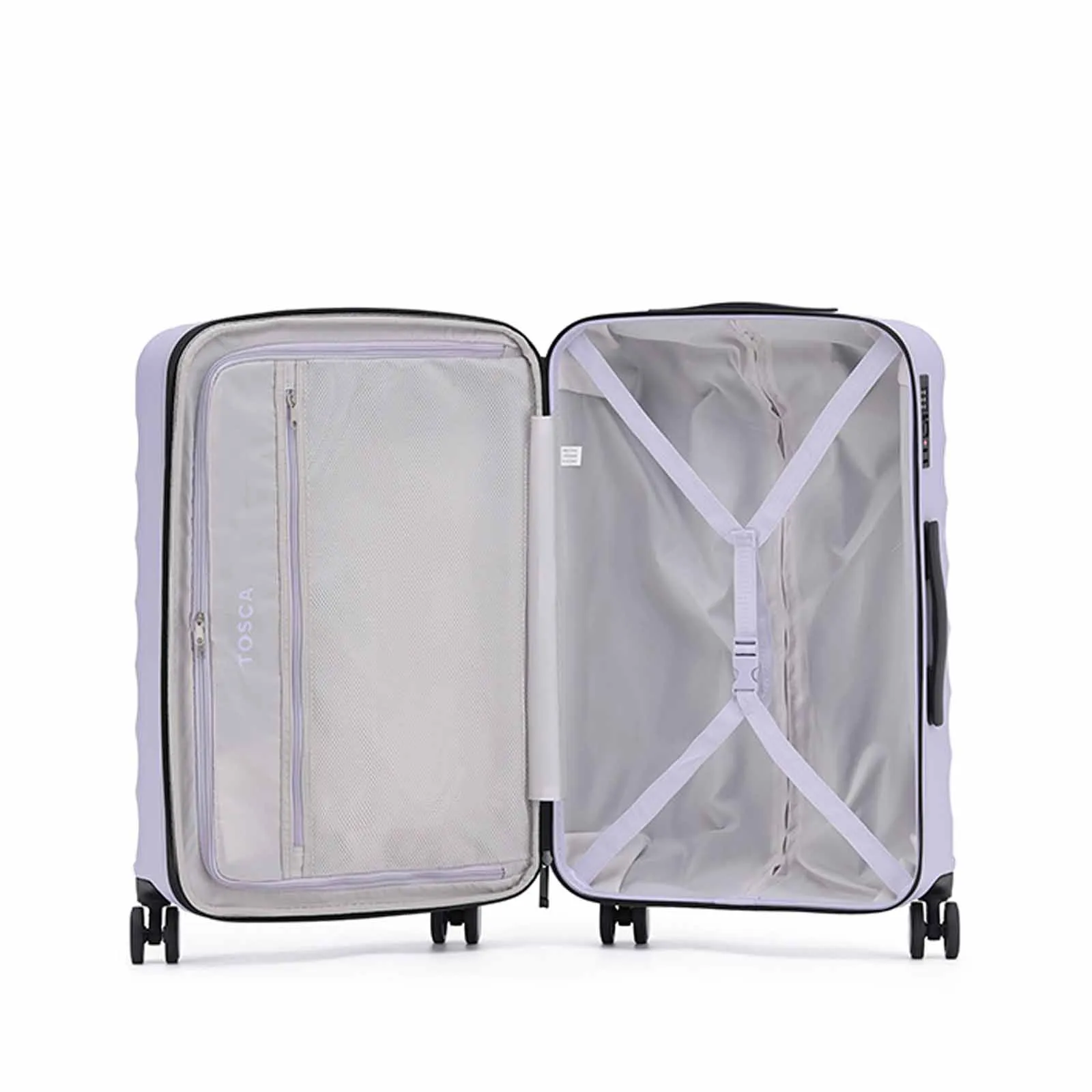 Tosca Interstellar 4W 53cm Carry-On Suitcase Lavender