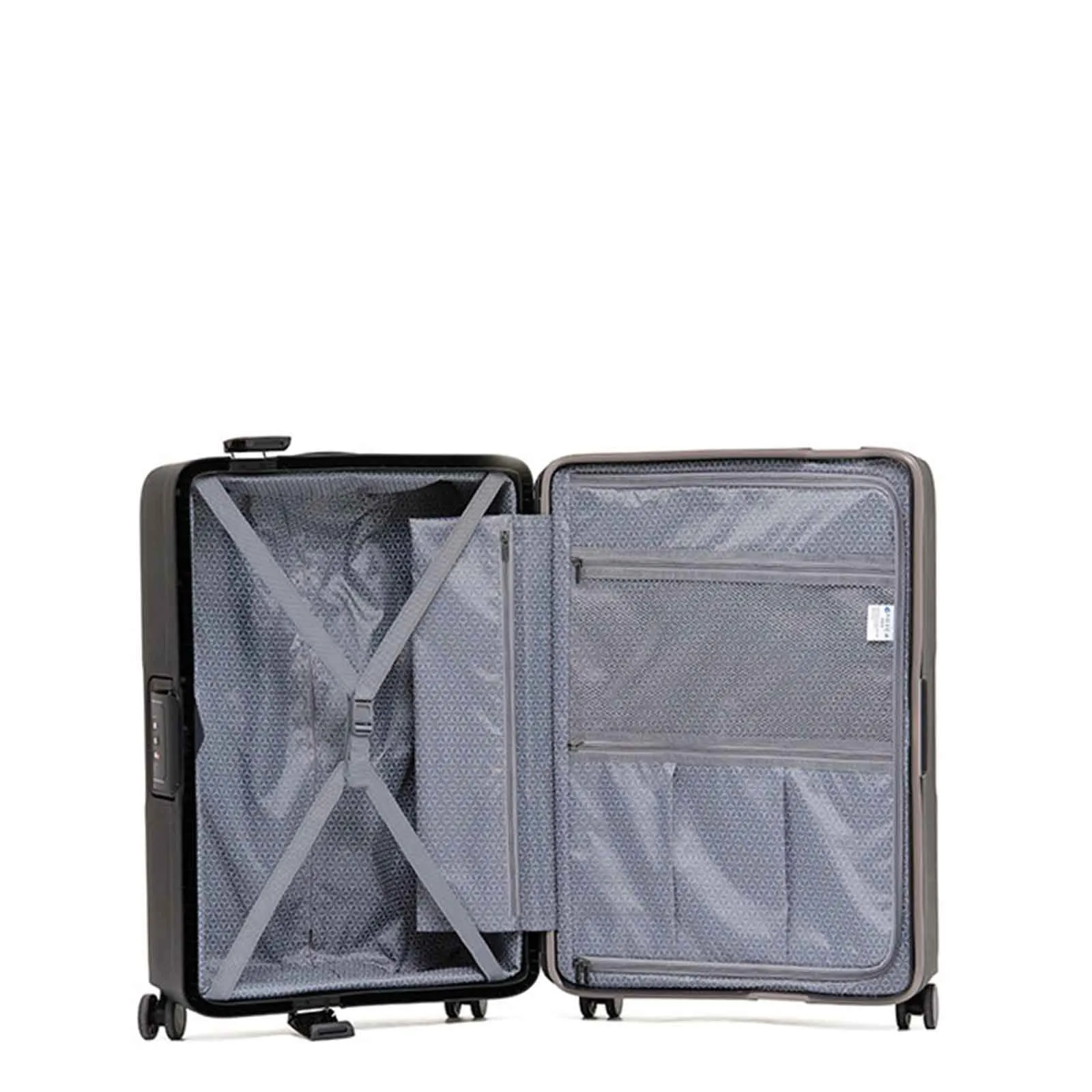 Tosca Knox 4 Wheel 55cm Carry-On Suitcase Black
