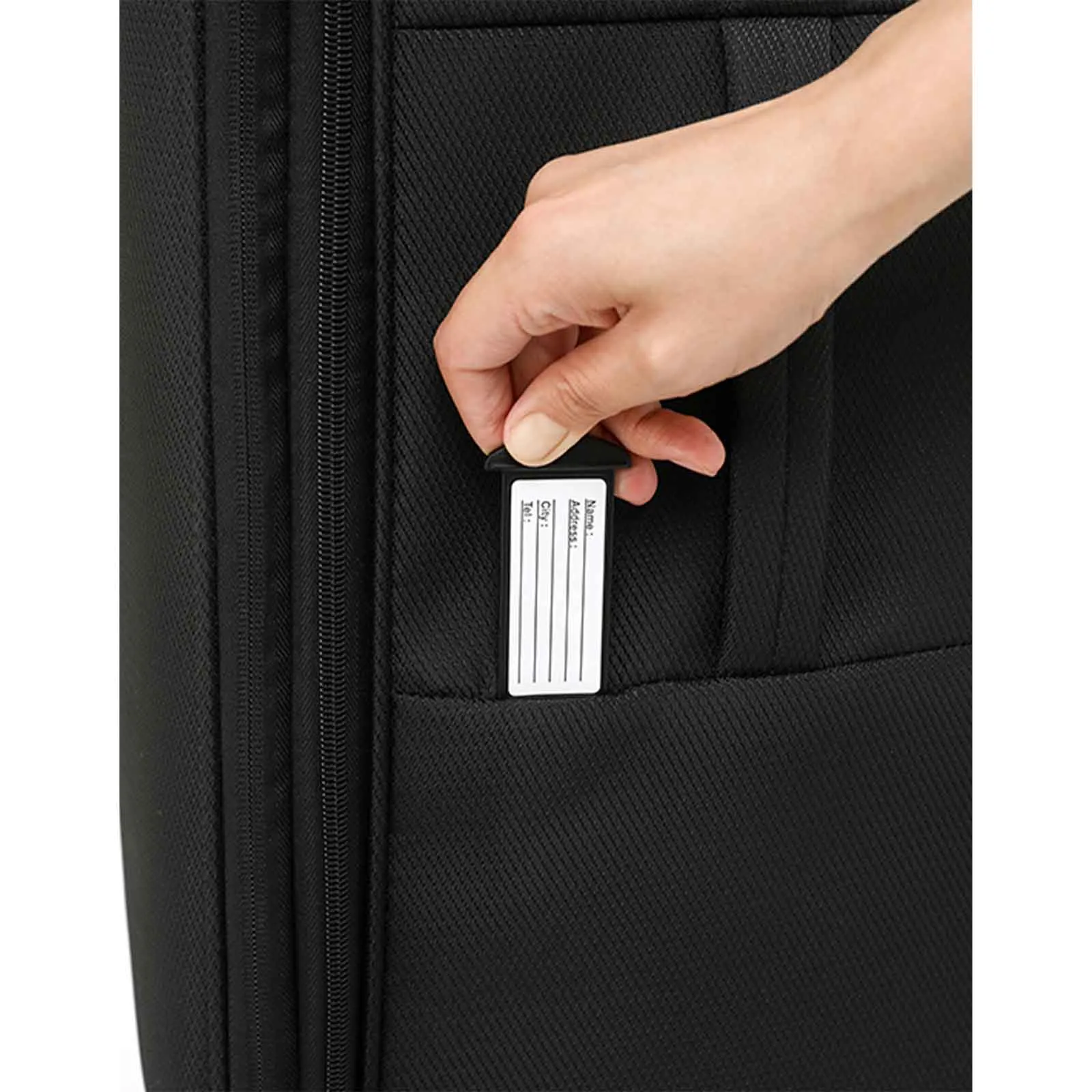 Tosca So-Lite 2W 54cm Carry-On Suitcase Black