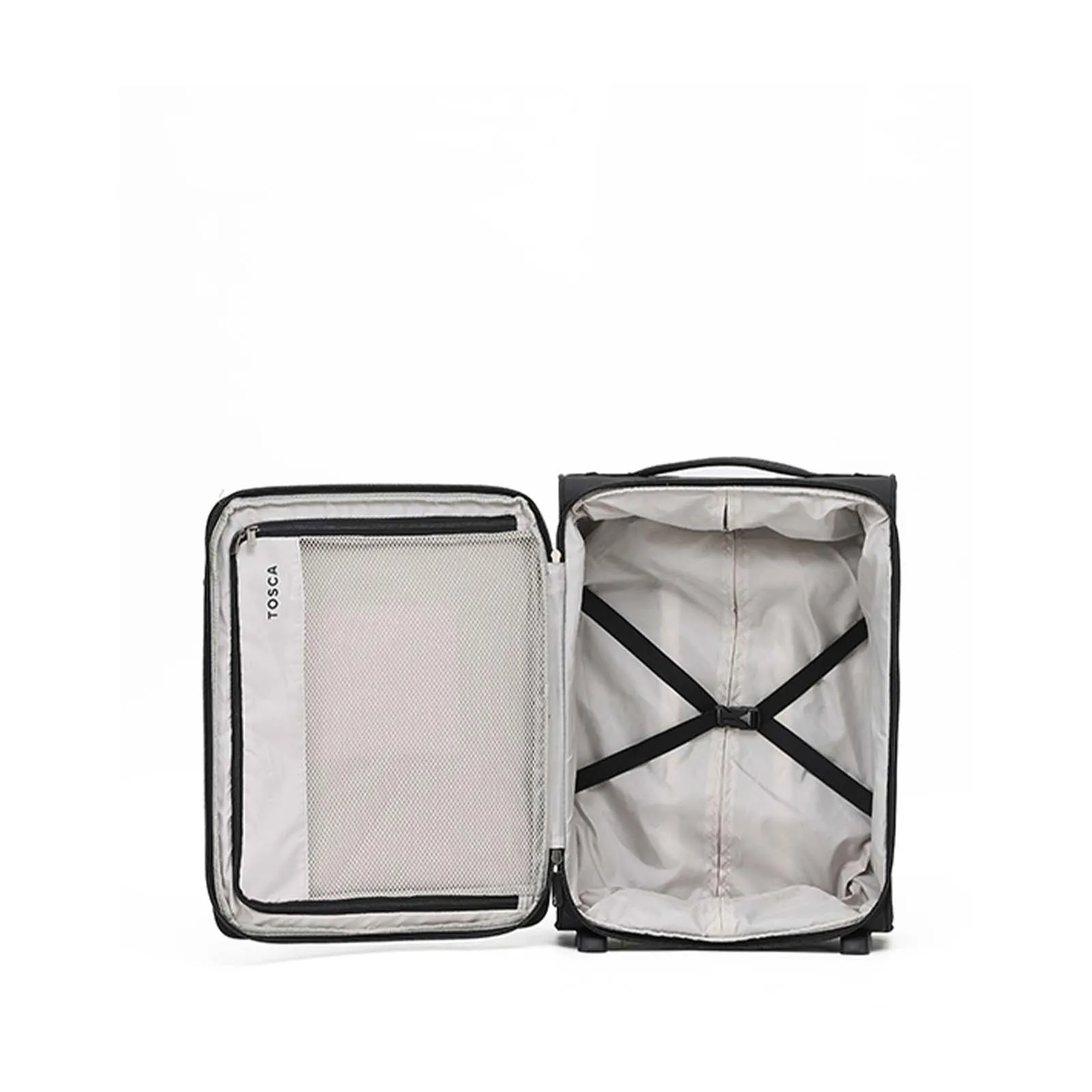 Tosca So-Lite 2W 54cm Carry-On Suitcase Black