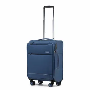 Tosca So-Lite 4W 54cm Carry-On Suitcase Blue