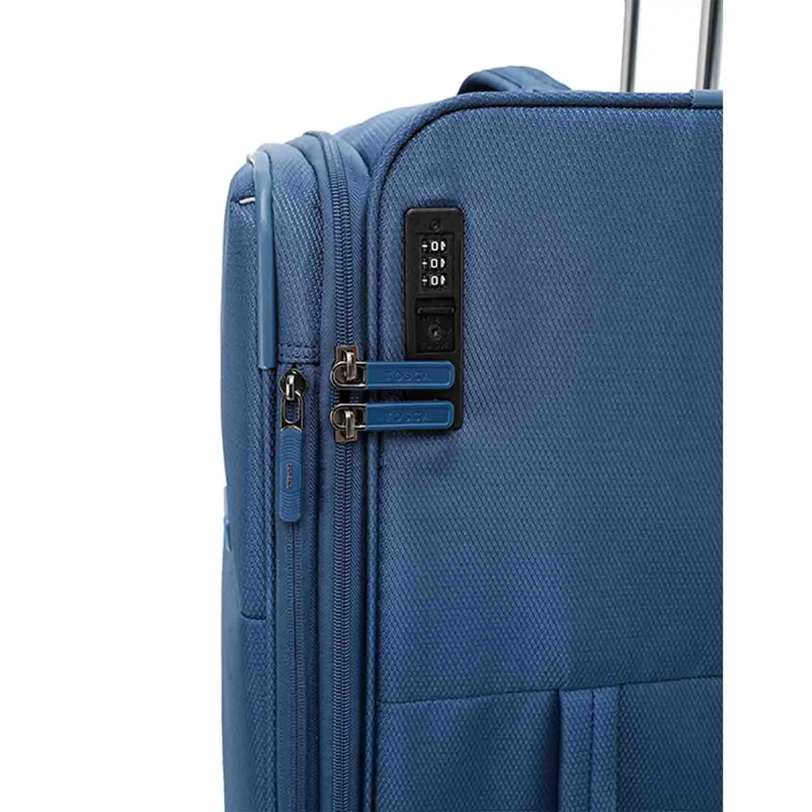 Tosca So-Lite 4W 54cm Carry-On Suitcase Blue