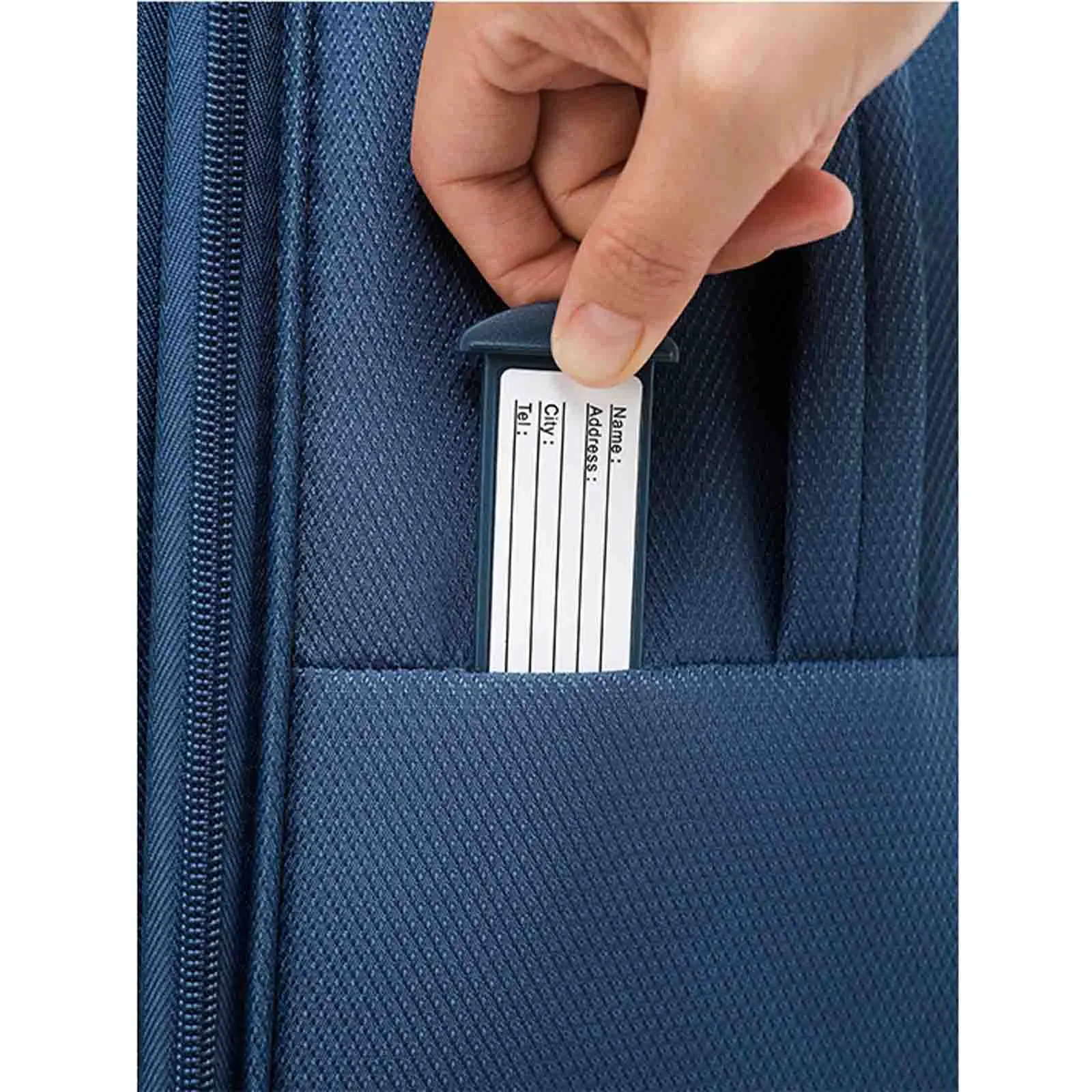 Tosca So-Lite 4W 54cm Carry-On Suitcase Blue