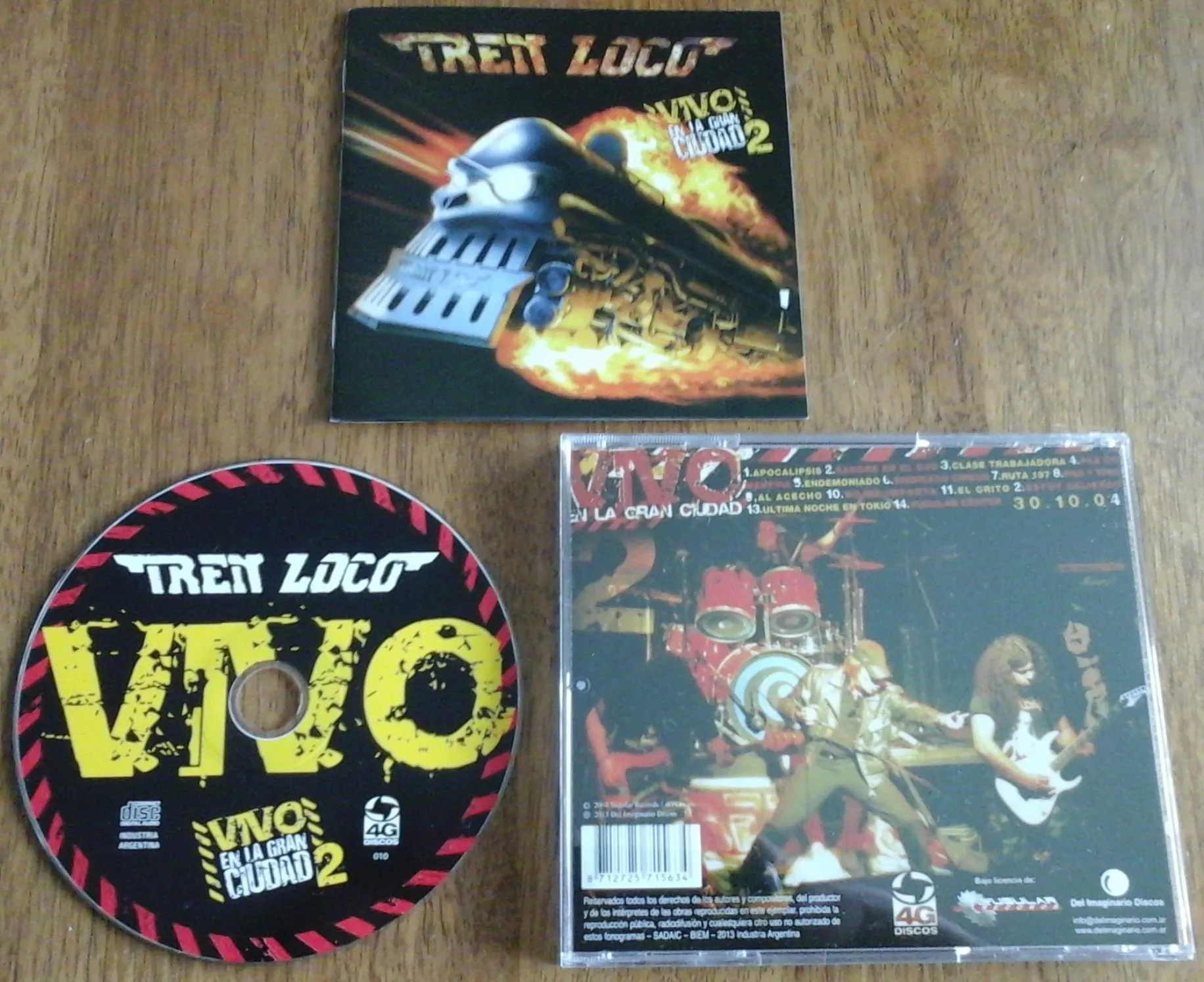 TREN LOCO - Vivo... En La Gran Ciudad 2 CD