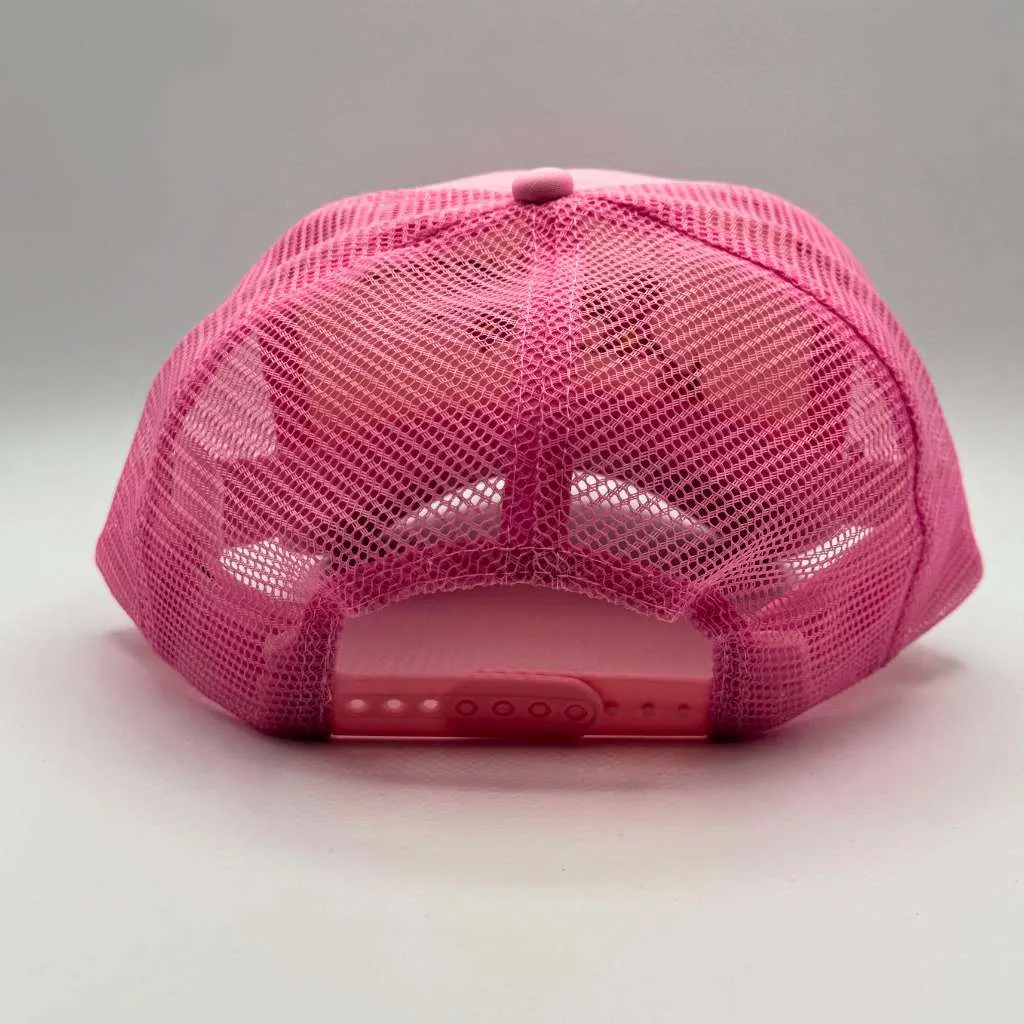 Trendy Coquette Pink Bow Foam Trucker at Mother's Day gift
