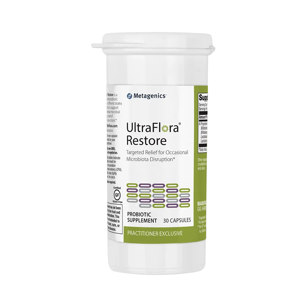 UltraFlora® Restore <br>Targeted Relief for Occasional Microbiota Disruption*