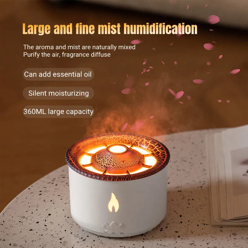 Ultrasonic Volcano Essential Oil Humidifier