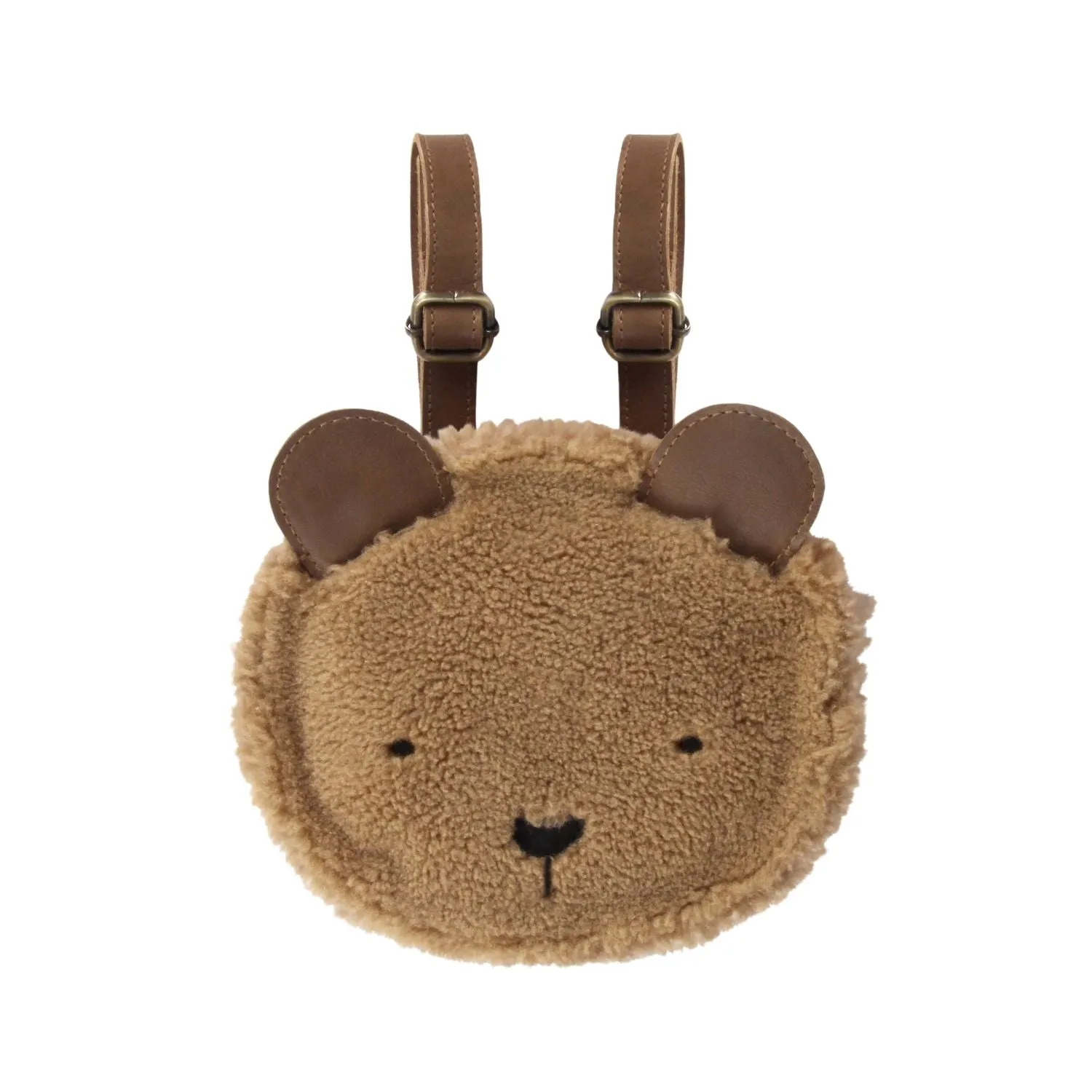 Unisex Brown Pugi Bear Backpack