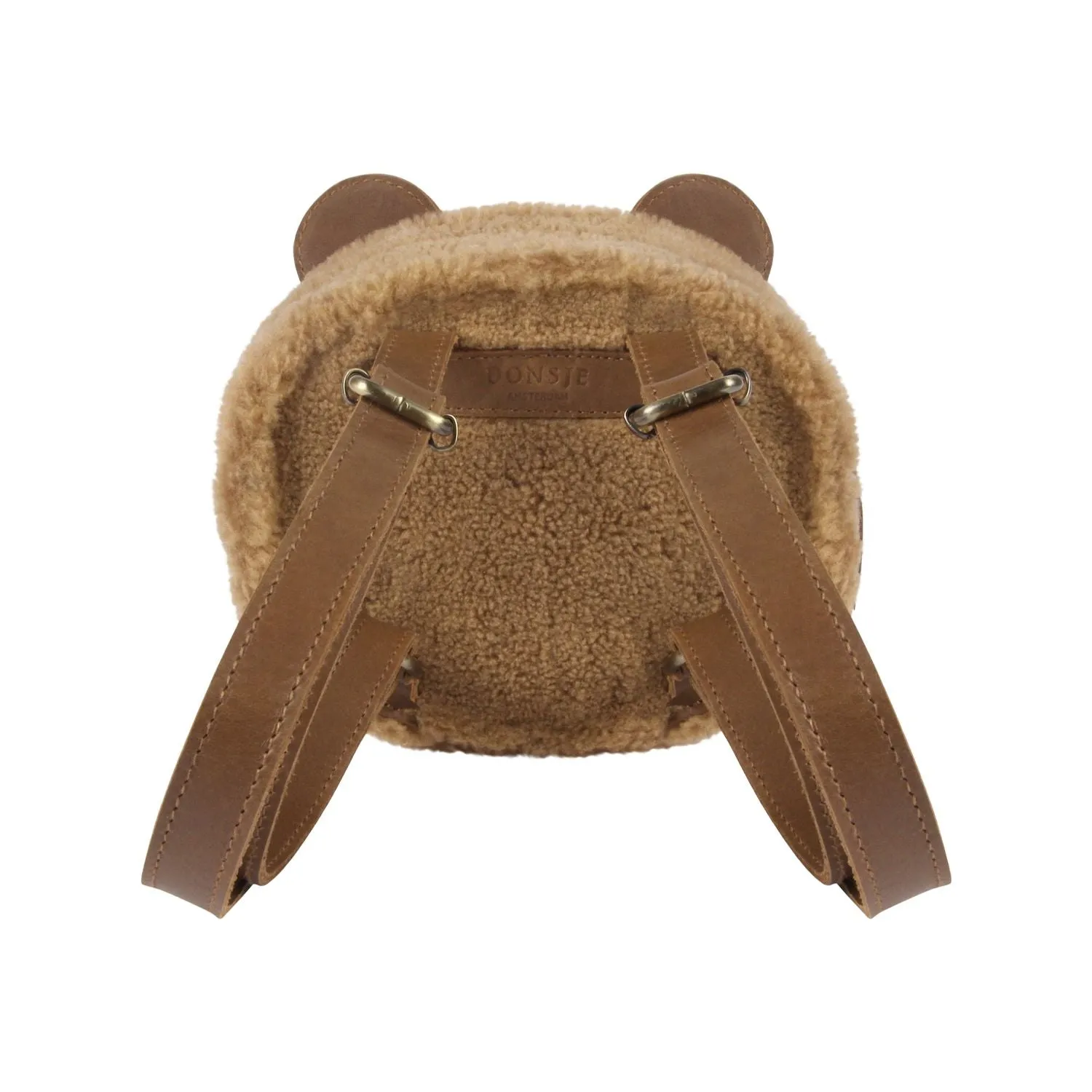 Unisex Brown Pugi Bear Backpack