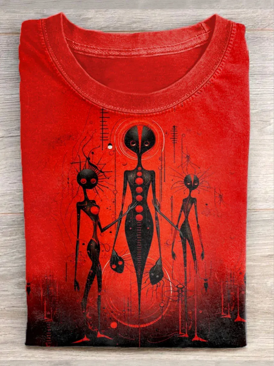 Unisex Outer Space World Art Illustration Print Casual Tank Top
