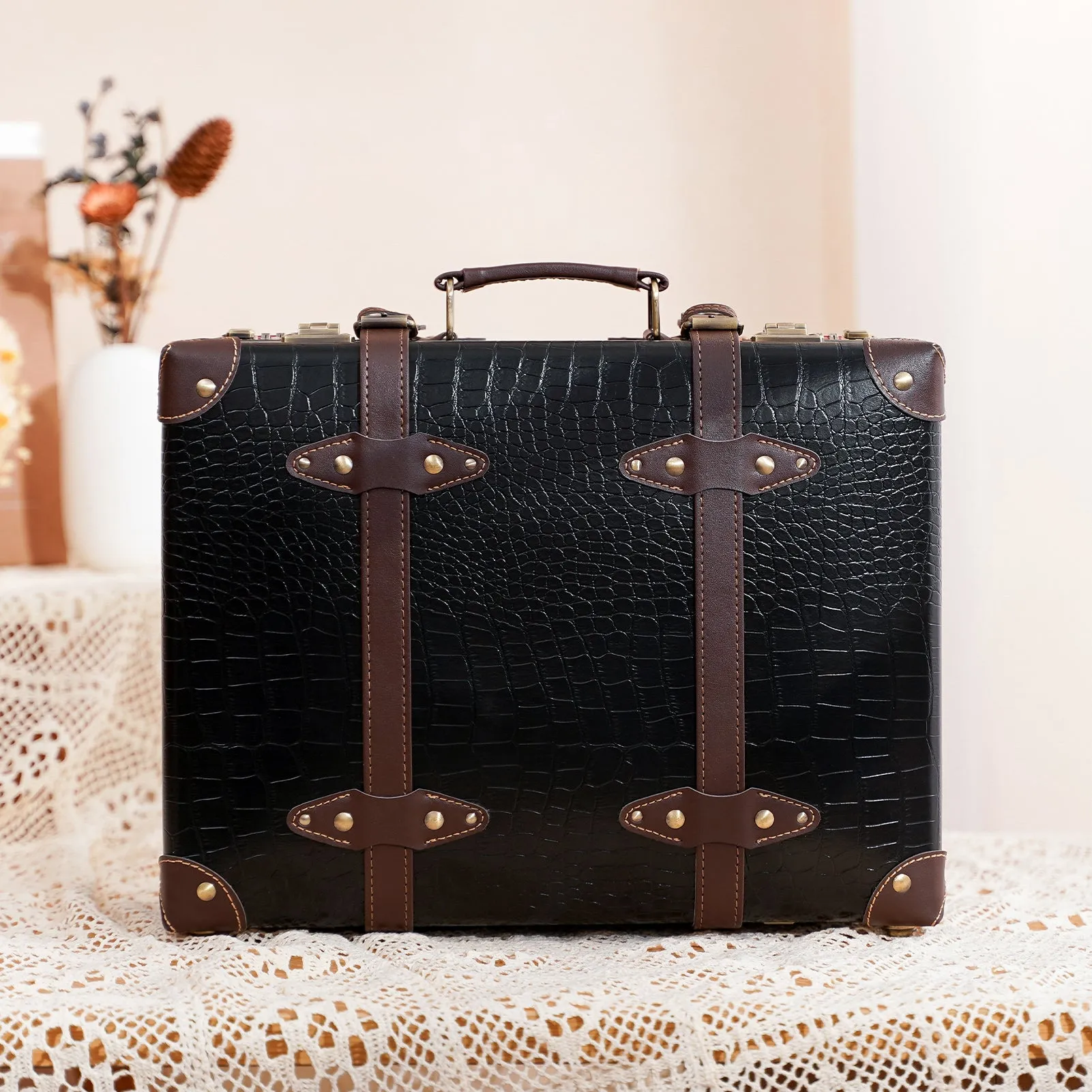 urecity Vintage Carry-on Overnight Case 16 inches