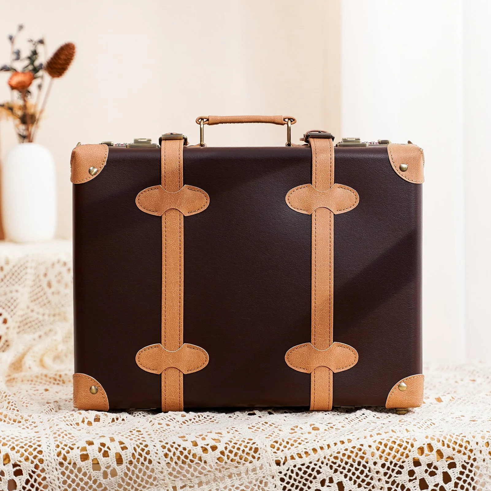 urecity Vintage Carry-on Overnight Case 16 inches