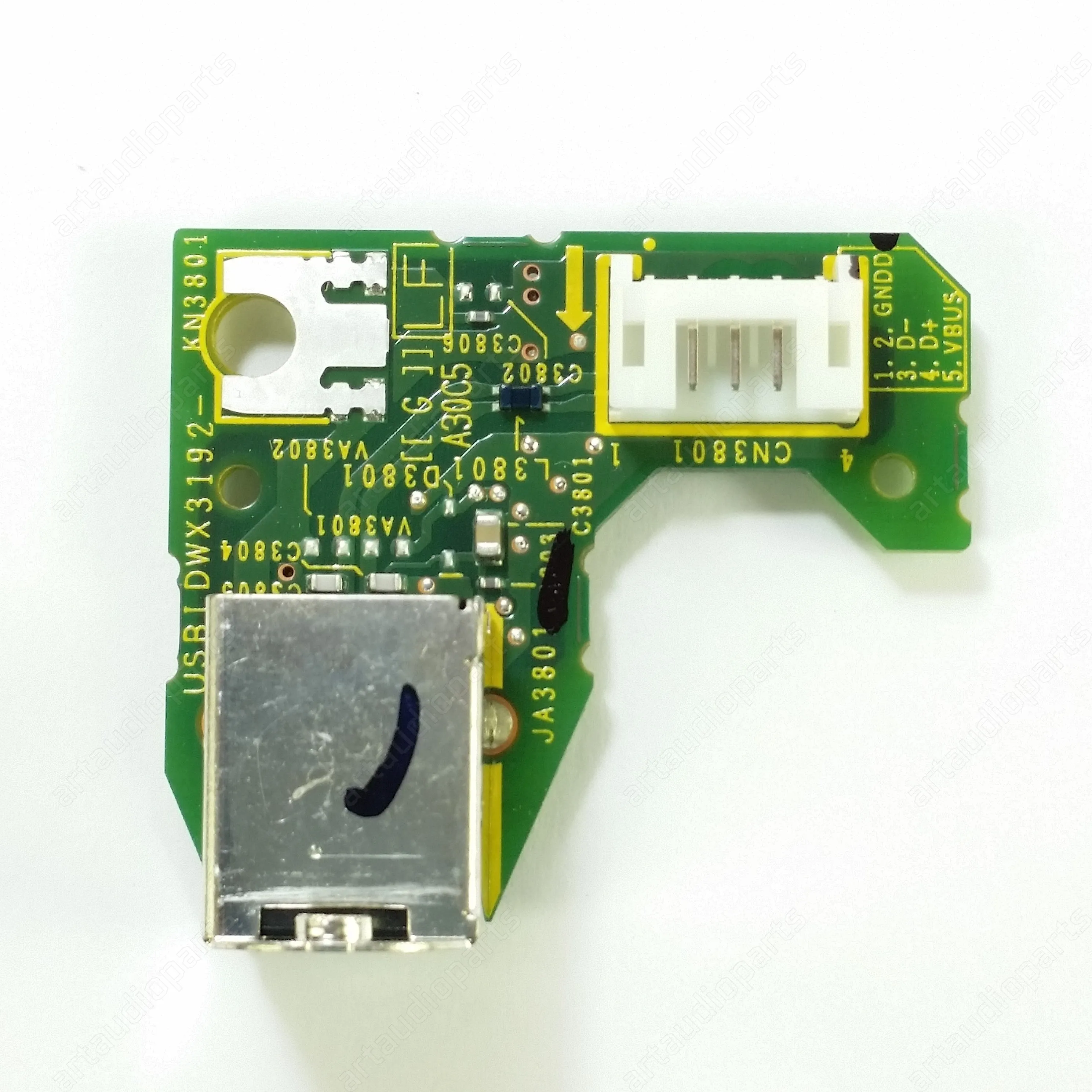 USB jack socket connector pcb circuit board for Pioneer DJM-900NXS