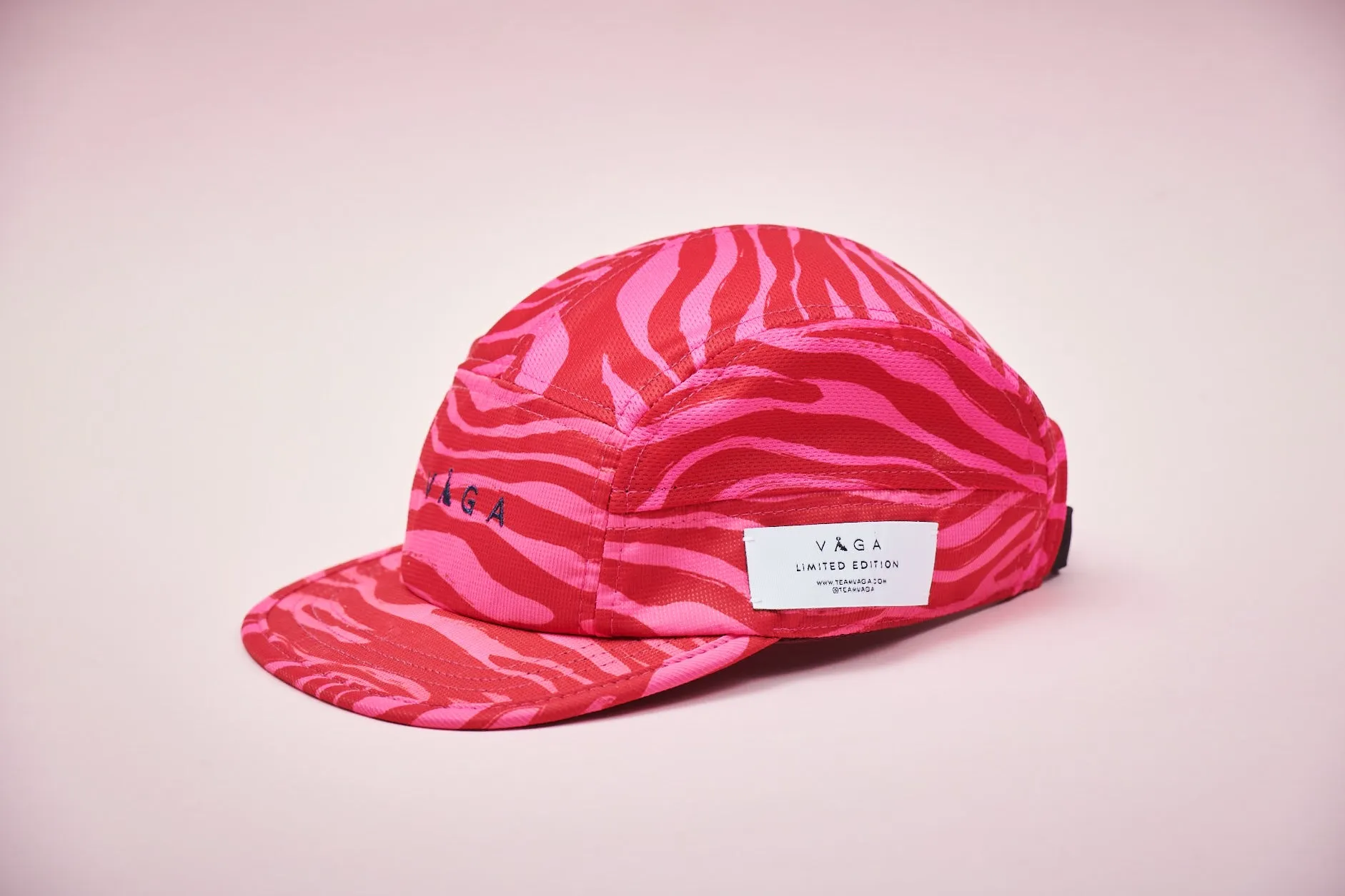 VAGA Club Cap Limited Edition - Neon Pink/Flame Red