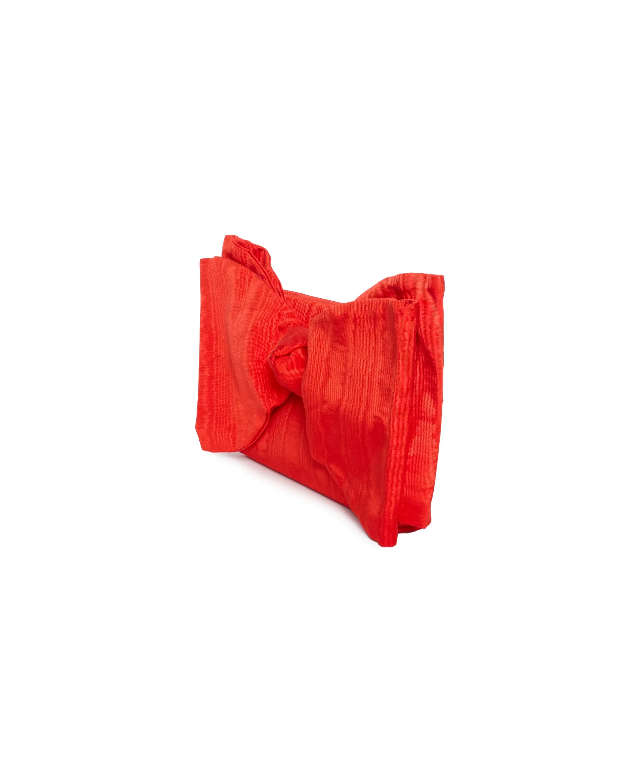 Valerie Bow Clutch in Red