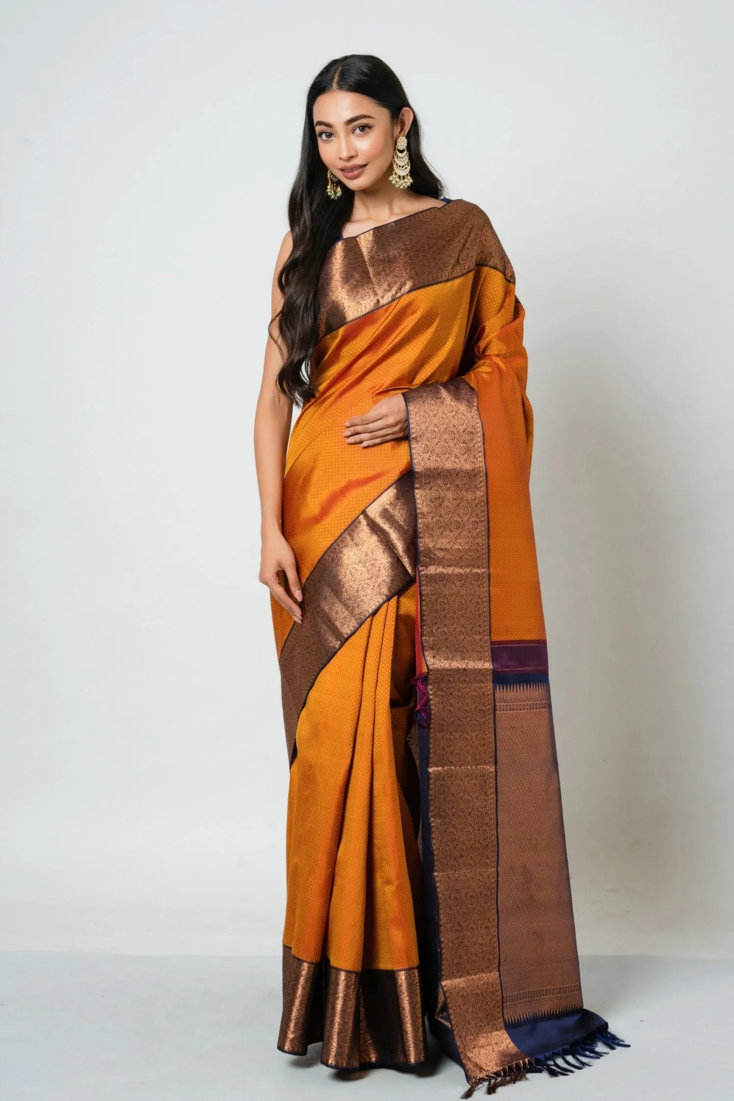 Vasundhara Kanjiveraam Saree