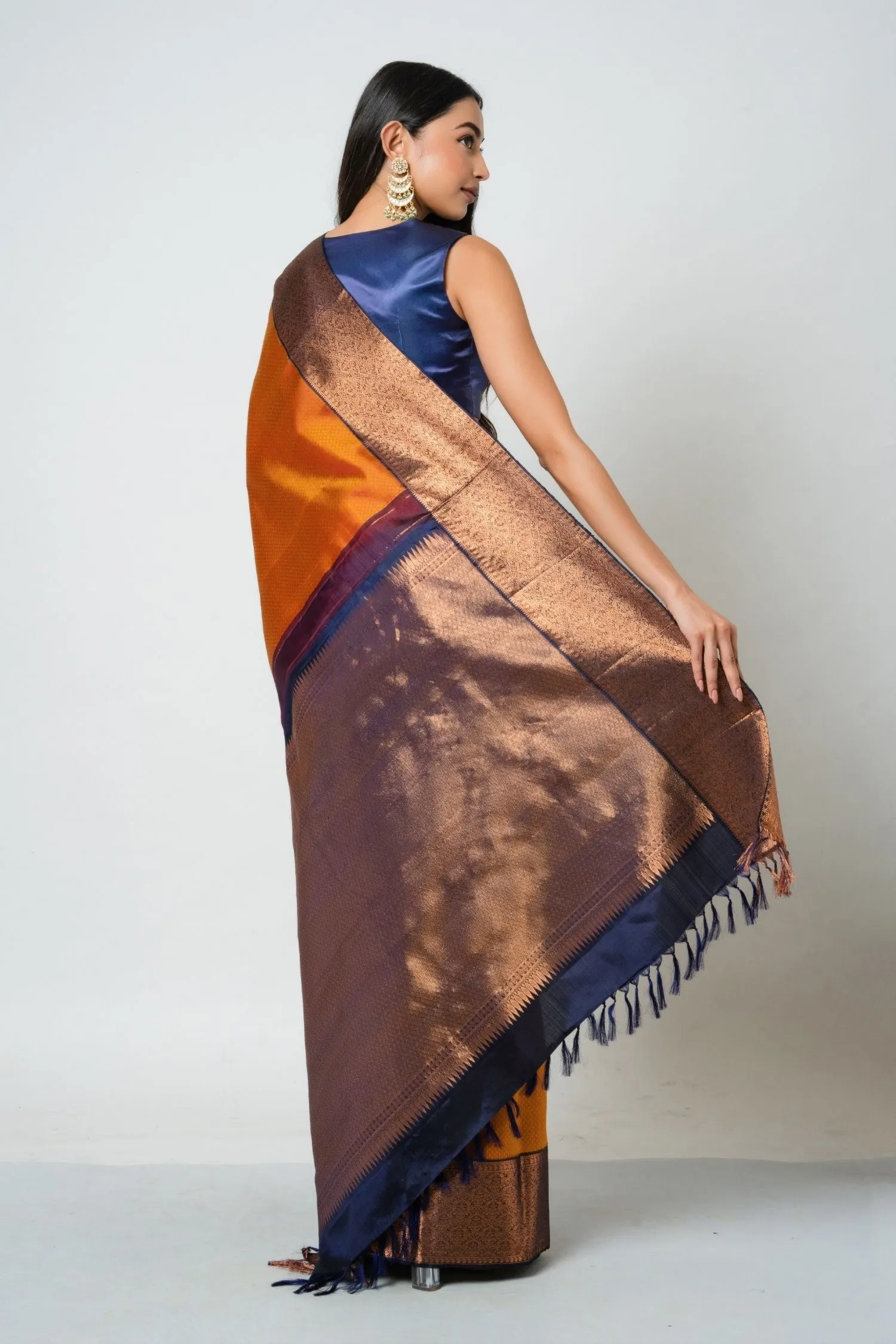 Vasundhara Kanjiveraam Saree
