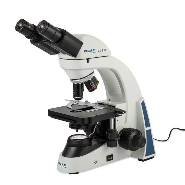 VE-B50 Biological Binocular Microscope w/ Plan Achromatic Objectives