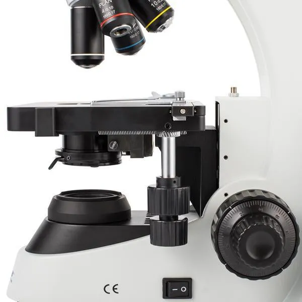 VE-B50 Biological Binocular Microscope w/ Plan Achromatic Objectives