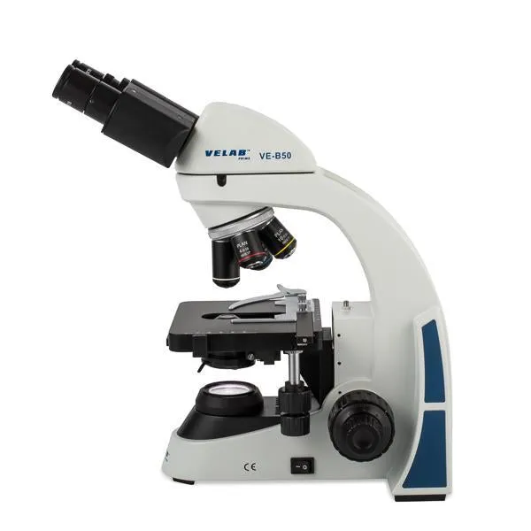 VE-B50 Biological Binocular Microscope w/ Plan Achromatic Objectives