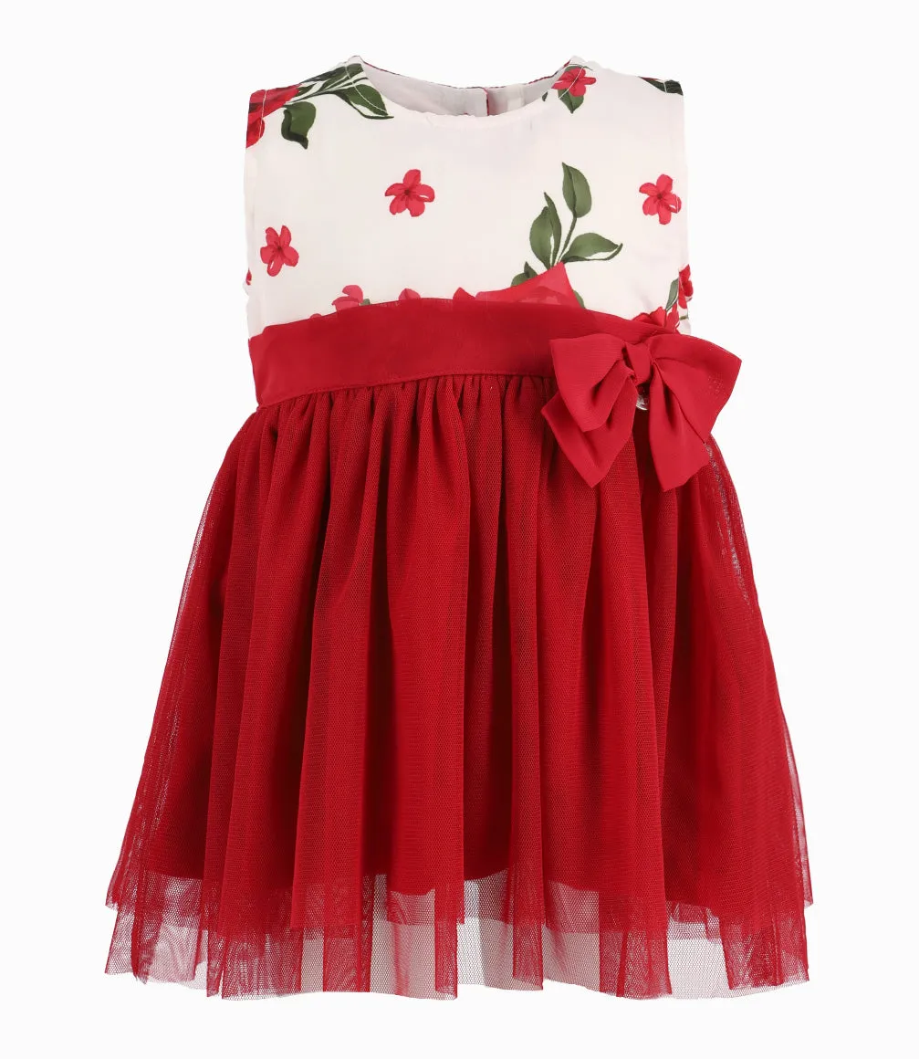 Vestido Bebé Con Flores