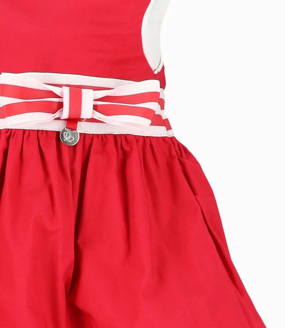 Vestido Bebé Con Lazo