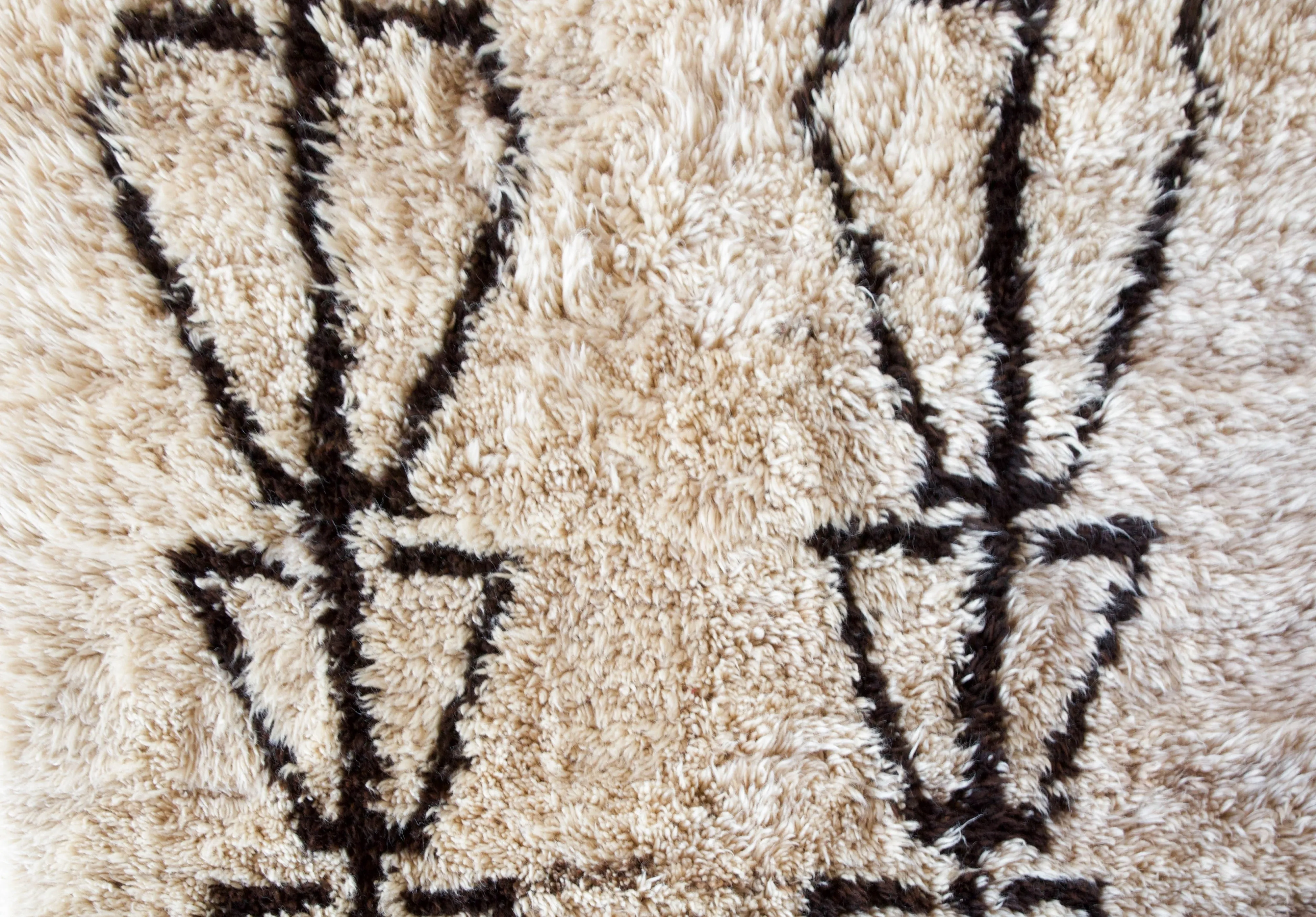 Vintage Anatolian Shepherd's Tulu Rug 4'5"x7'4"
