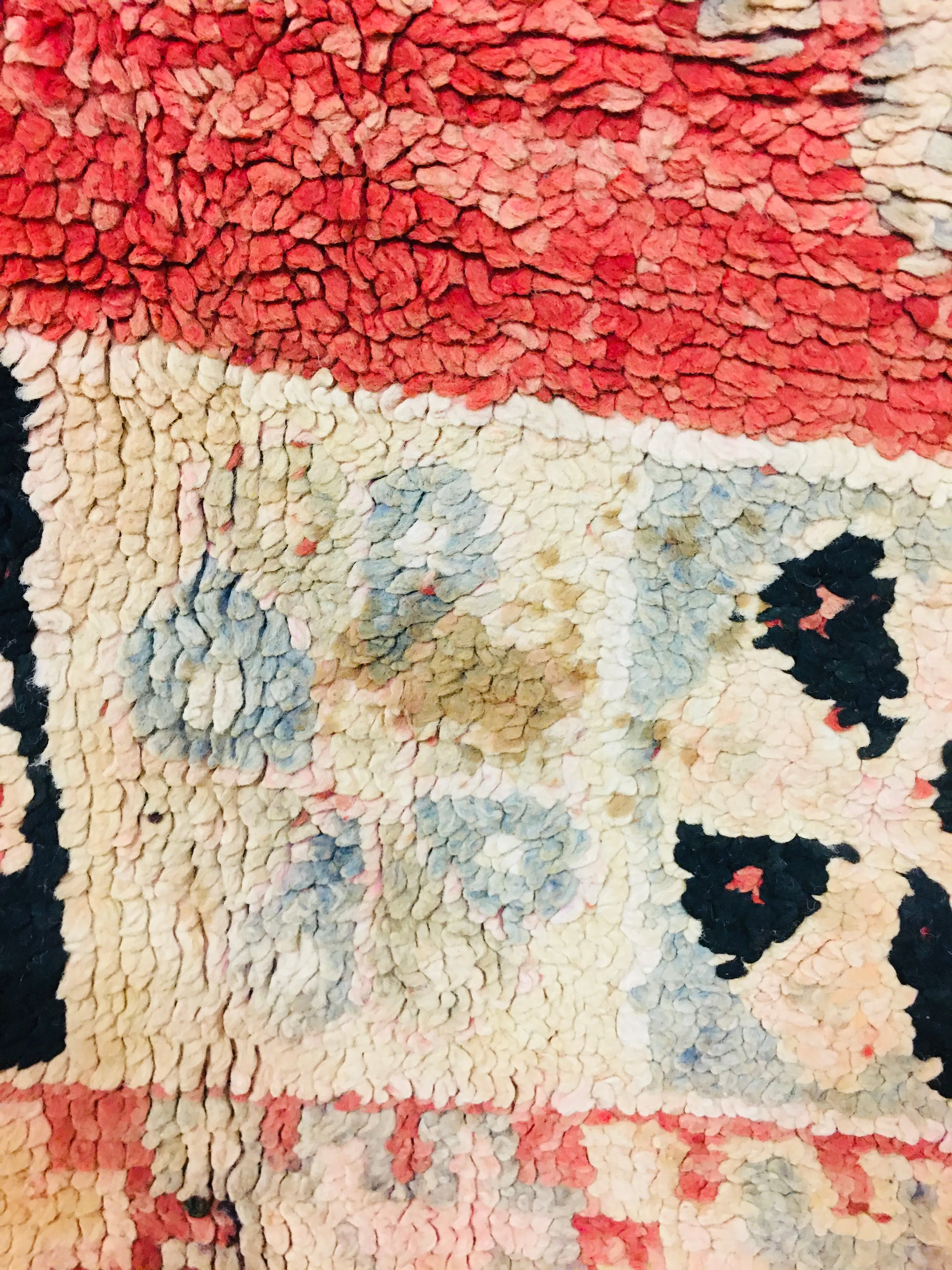 Vintage Boujaad Earthy Sienna Lion Paw 6’x9’