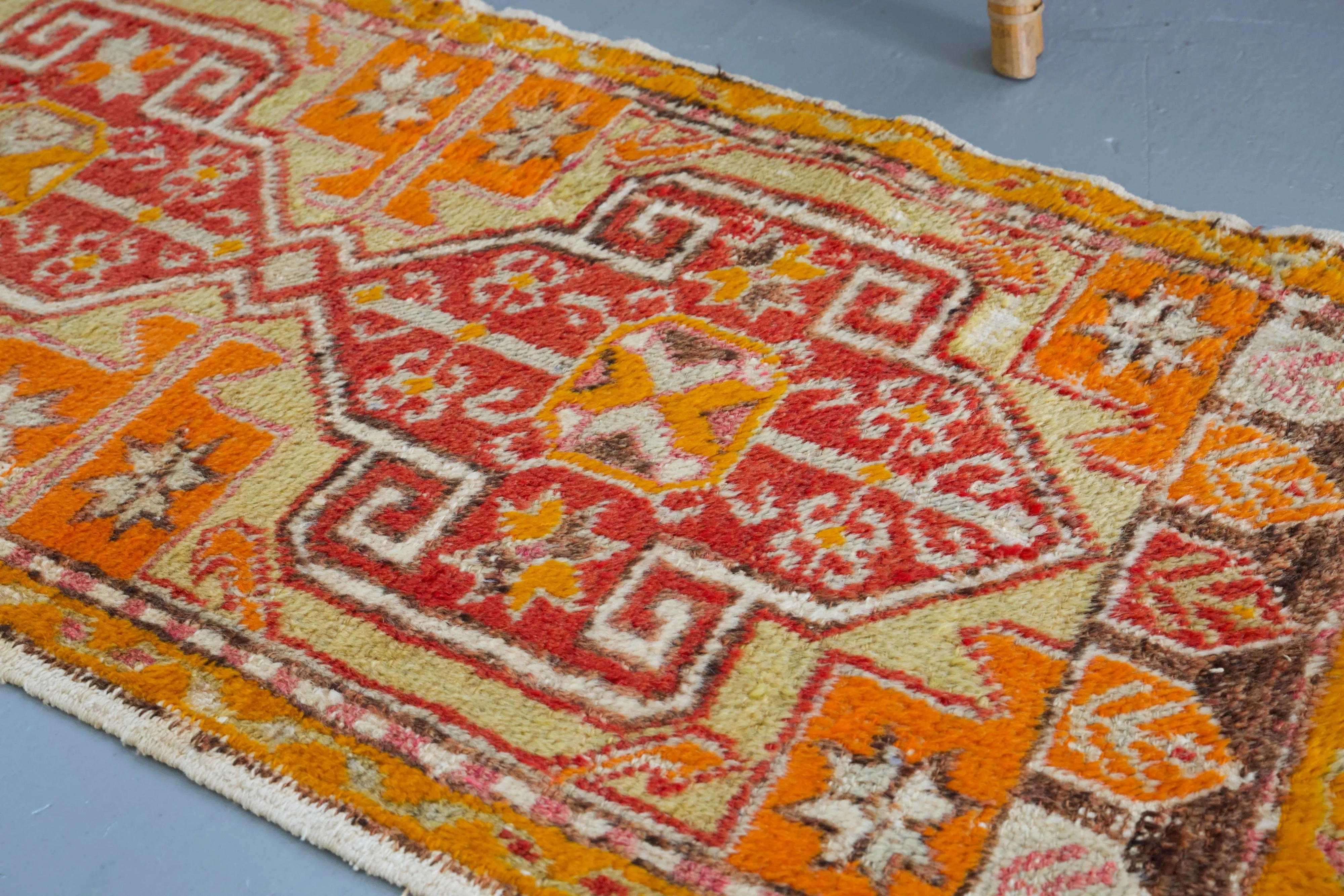 Vintage Mini Turkish Rug