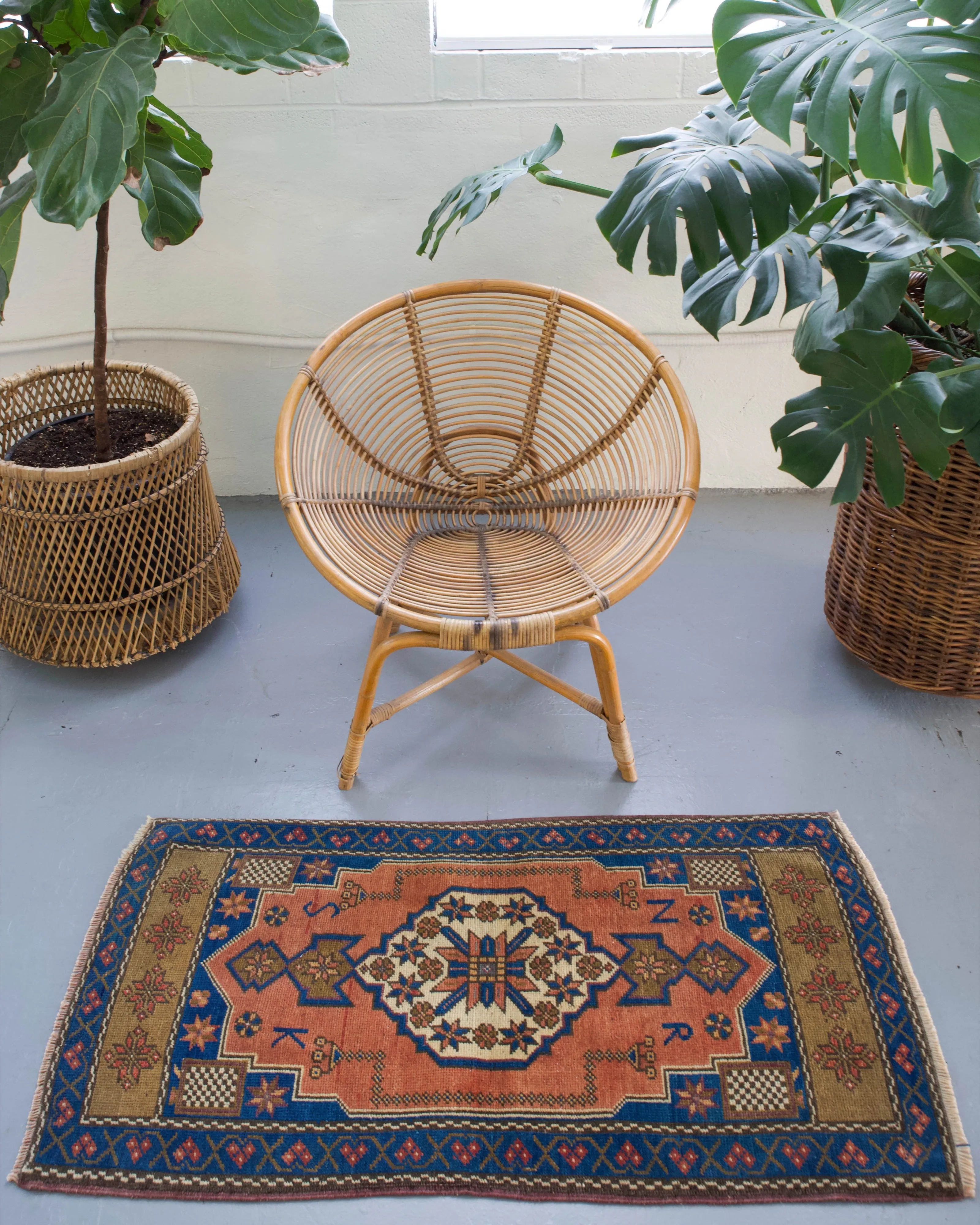 Vintage Mini Turkish Rug