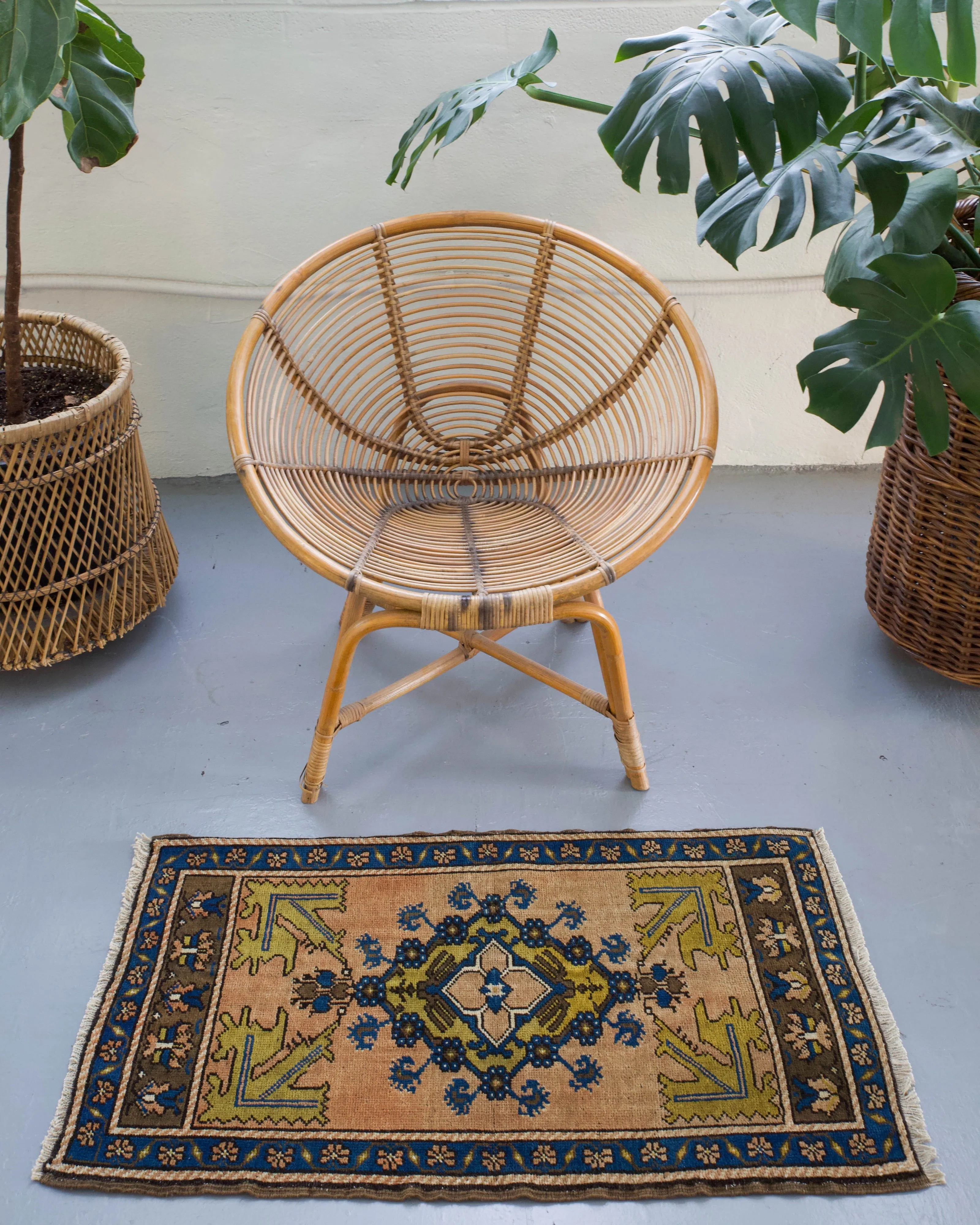 Vintage Mini Turkish Rug
