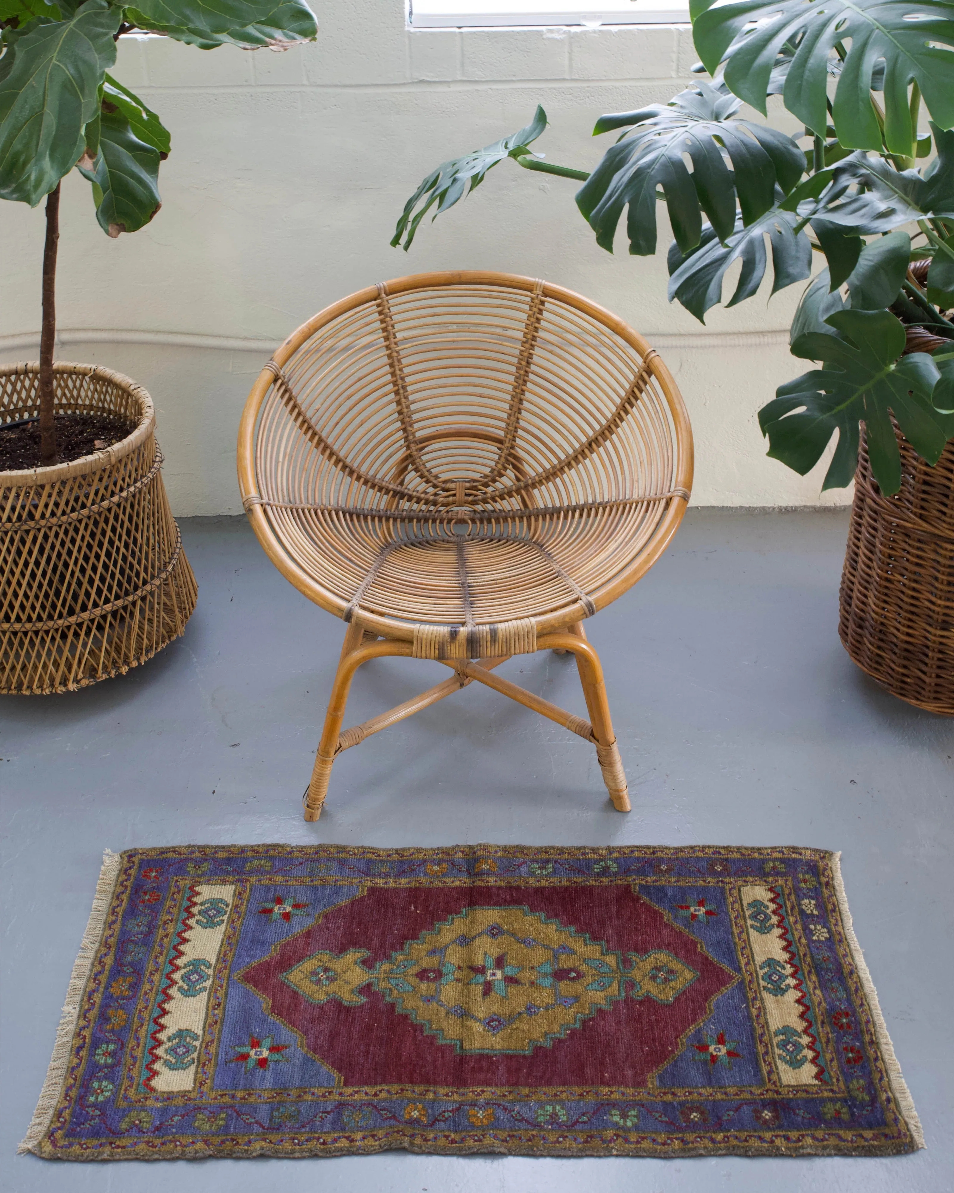 Vintage Mini Turkish Rug