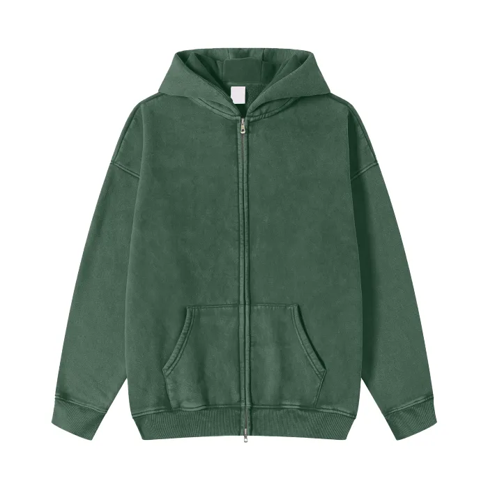 Vintage Zip Hoodie