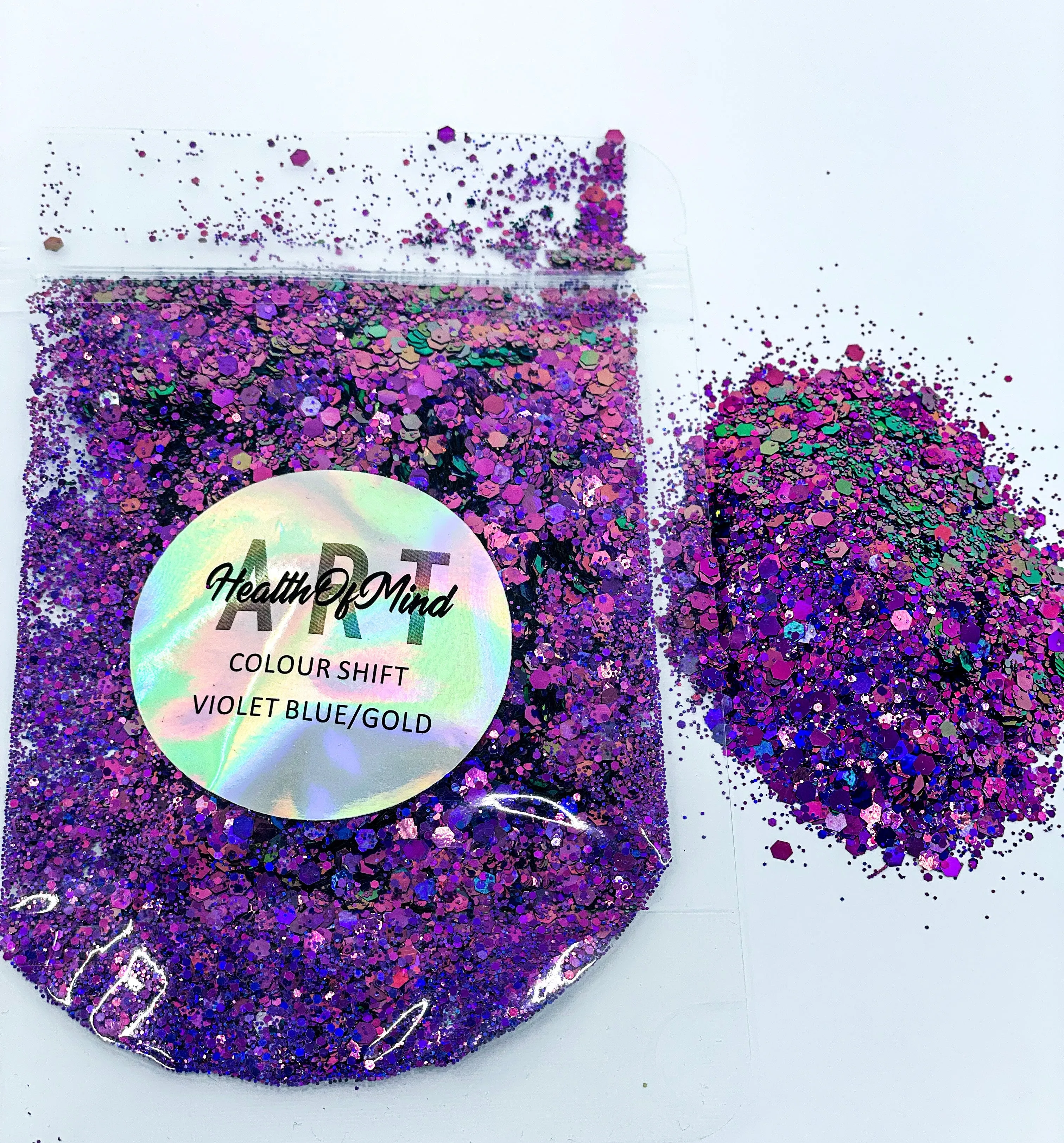 Violet blue / gold 15g