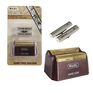 Wahl Professional Five Star Series #7031-100 Replacement Foil and Cutter Bar Assembly – Red & Gold – Super Close