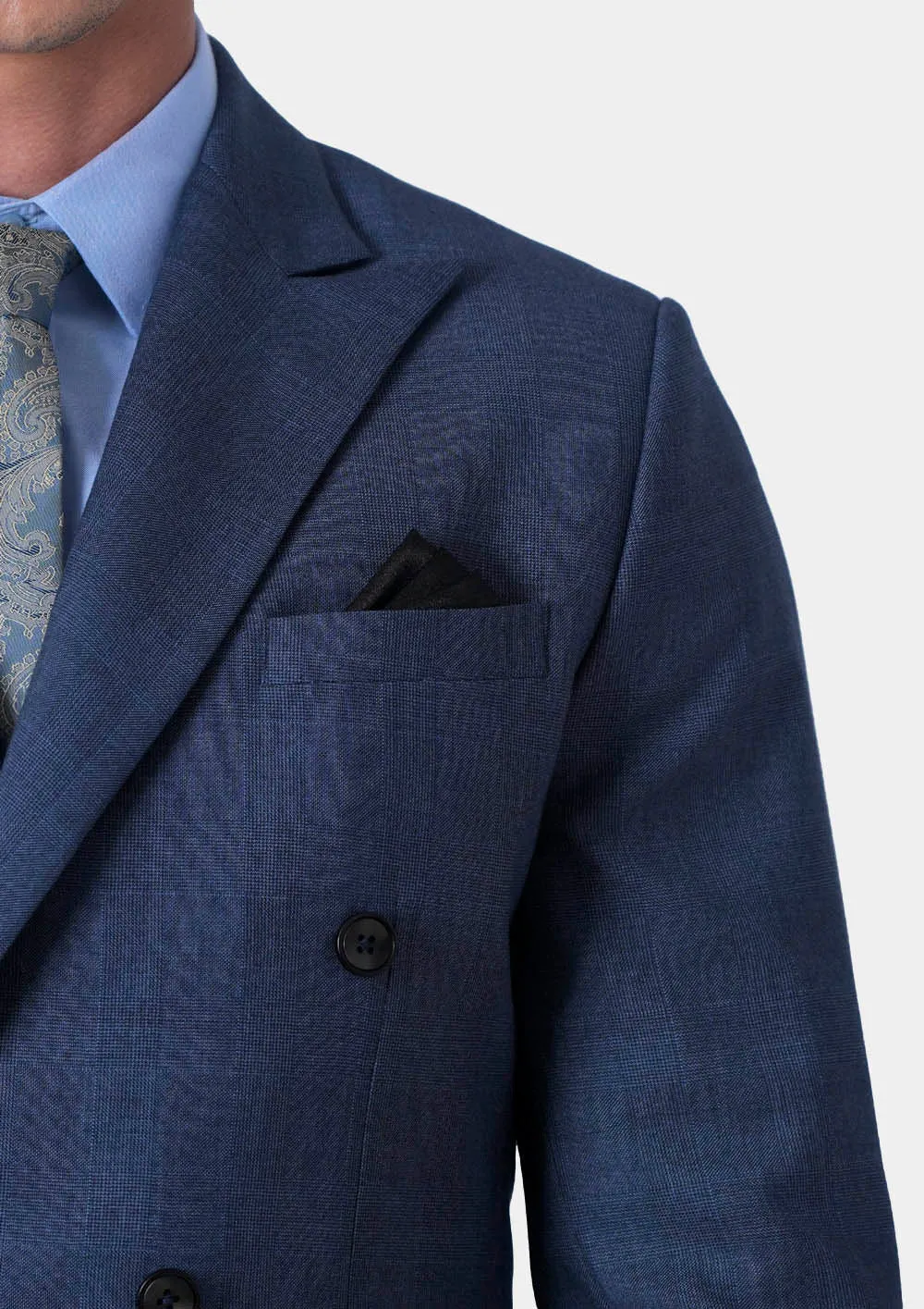 Waverly Midnight Blue Prince of Wales Suit