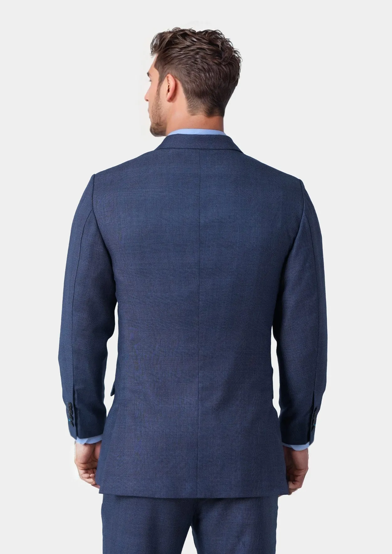 Waverly Midnight Blue Prince of Wales Suit
