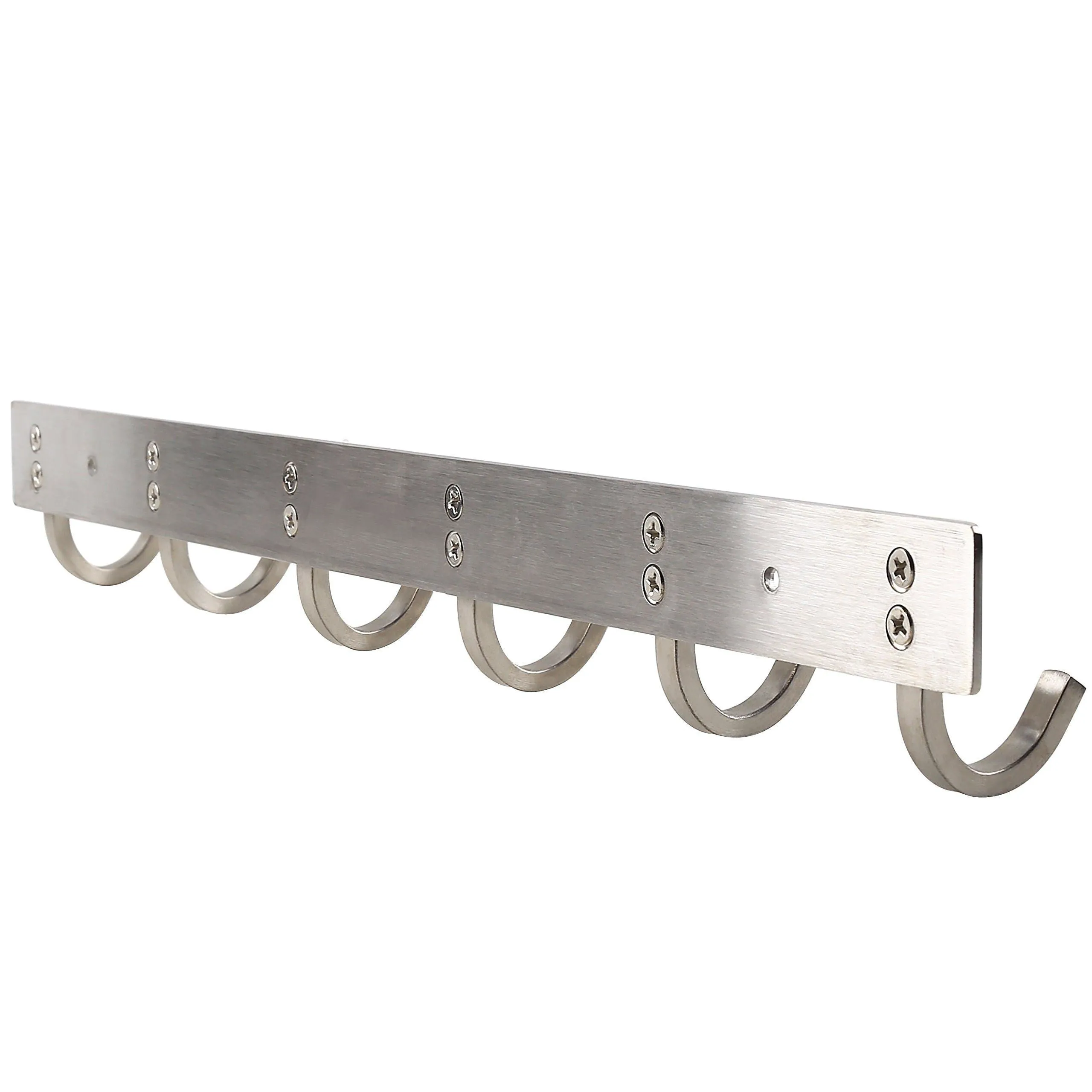 WEBI 2 Pack Coat Hat Hook, Heavy Duty Stainless Steel 304 Hook Rail Bath Robe Clothes Hanger Rack Towel Holder Home Storage for Office, Kitchen, School, Entryway, Bathroom, Wall Mounted