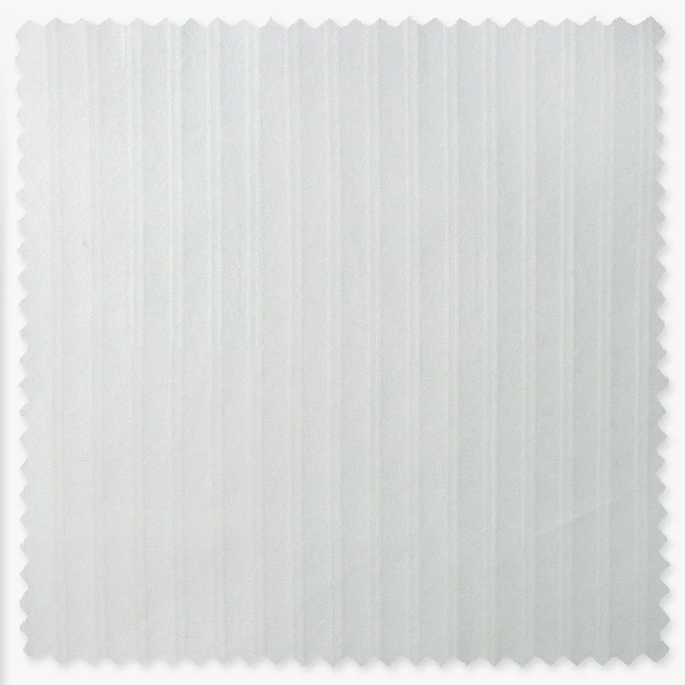 White Dobby Double Stripe