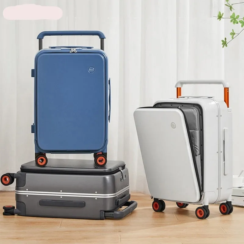 Wide Handle Carry-On Luggage