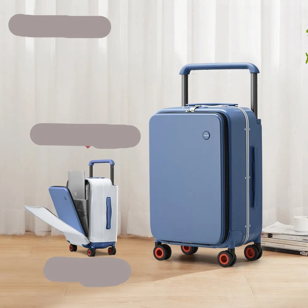 Wide Handle Carry-On Luggage