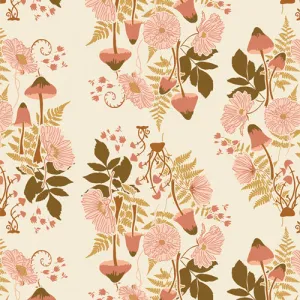Wild Forgotten Fern and Fungus in Almond by Bonnie Christine