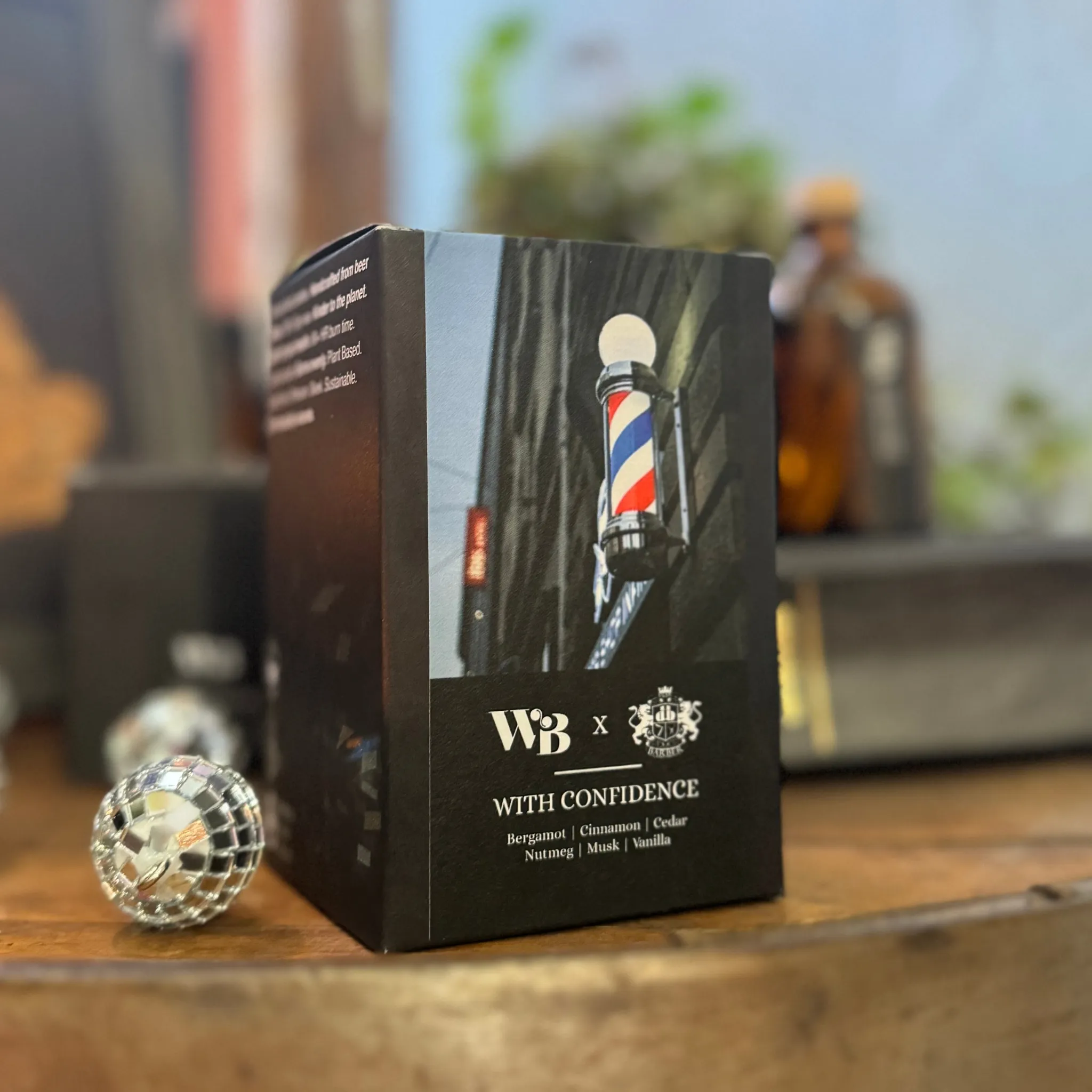 With Confidence Candle - Barber