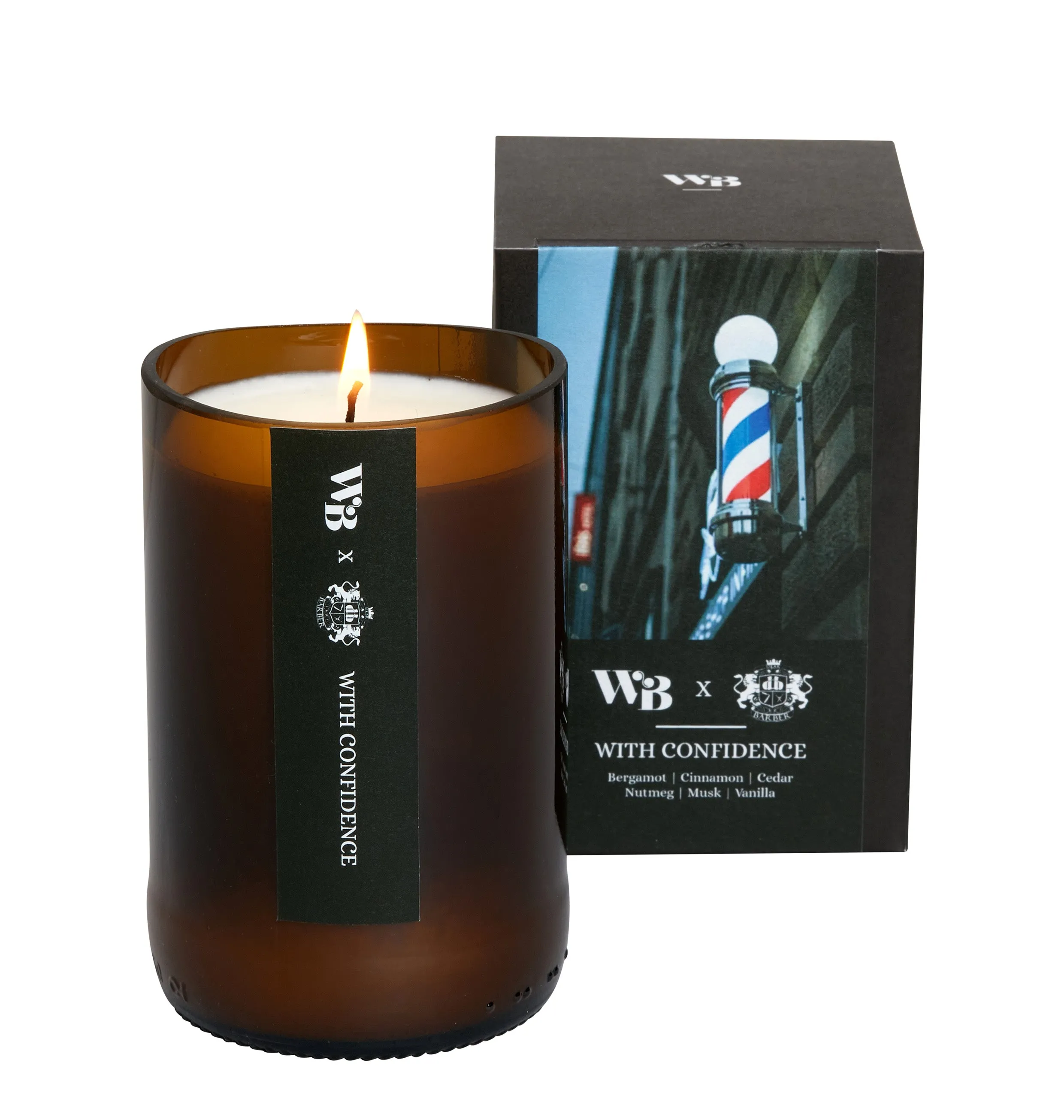 With Confidence Candle - Barber