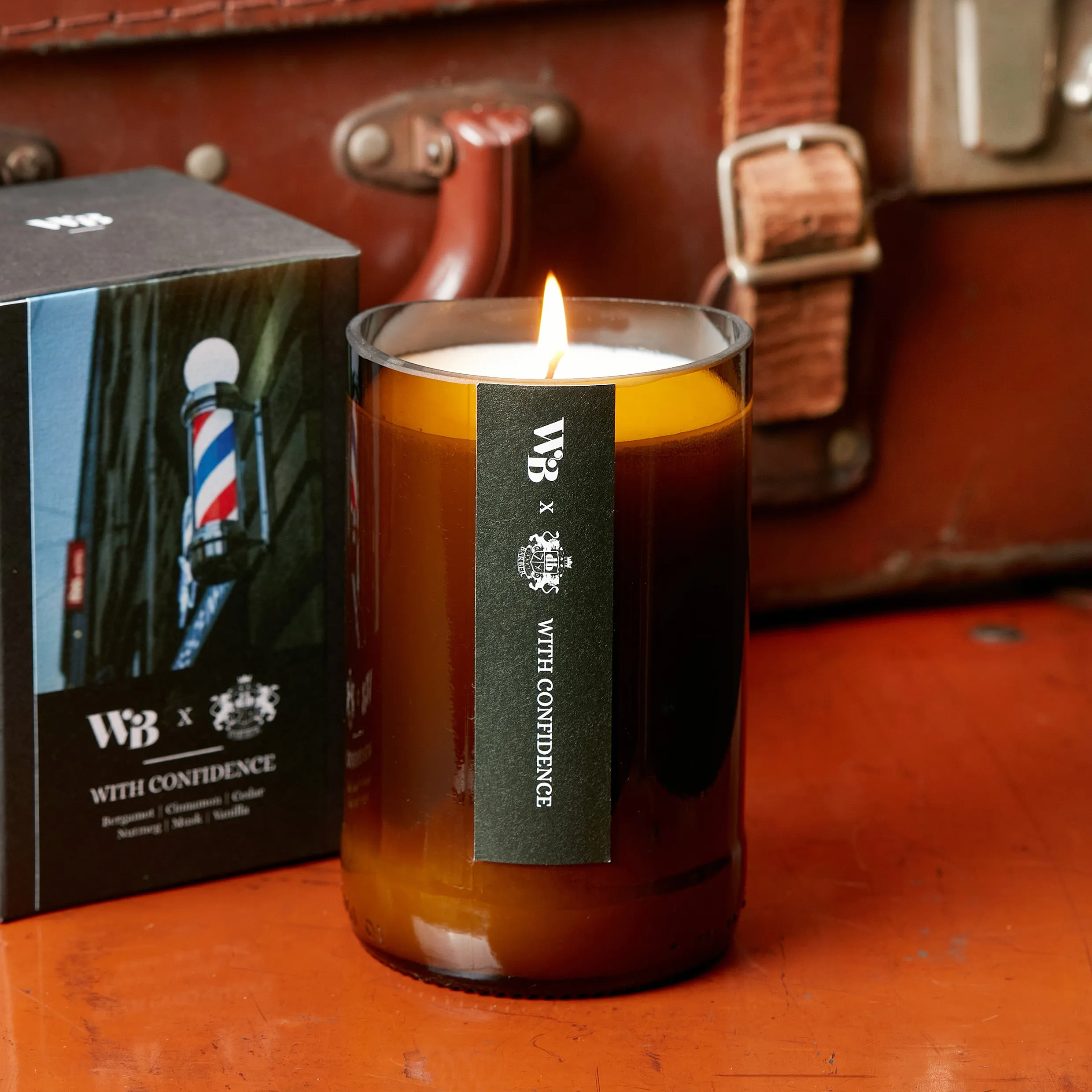 With Confidence Candle - Barber