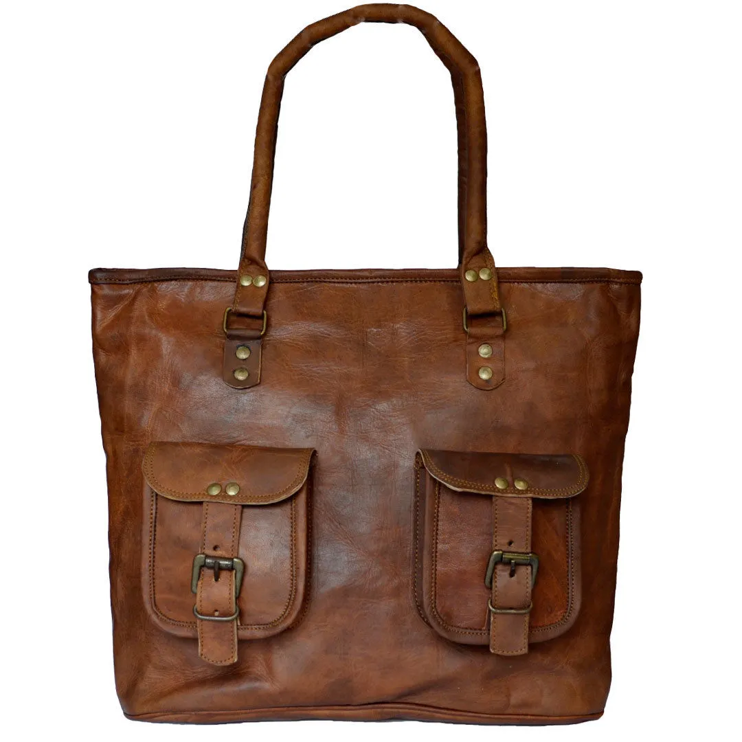 Women’s Leather Tote Handbag