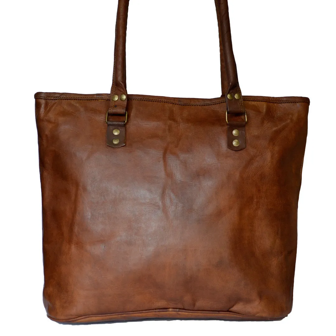 Women’s Leather Tote Handbag