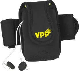 Workout Armband with Media Holder Black w/Logo - #402998