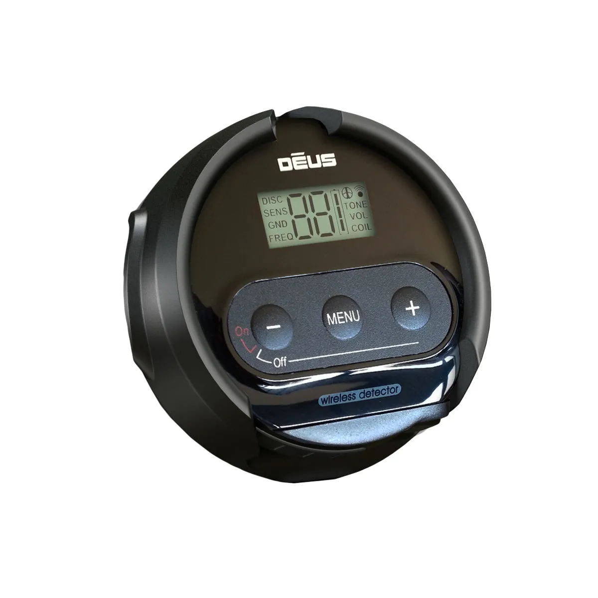 XP Deus Metal Detector w/ Backphone Headphones and 9” X35 Waterproof Search Coil (Open Box)