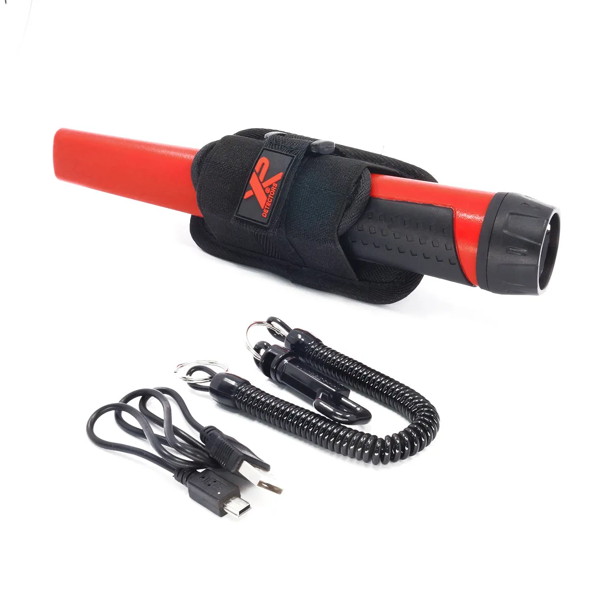XP Deus Metal Detector w/ MI-4 Pinpointer, WS4 Backphone, Remote & 2 X35 Coils